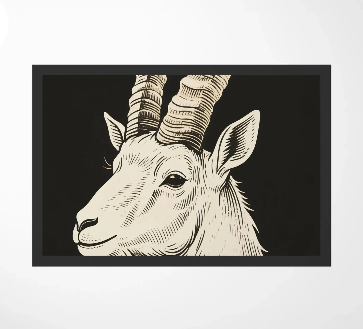 Ibex doormat by knowledge