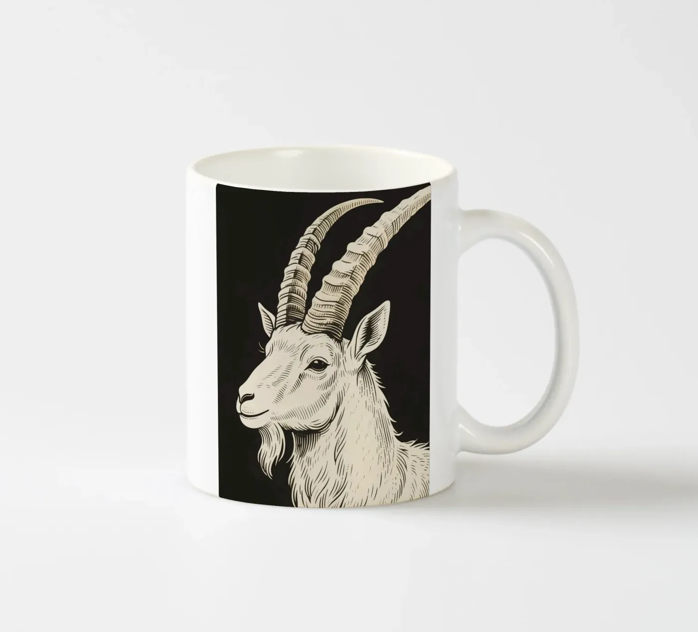 Ibex ceramic mug by knowledge