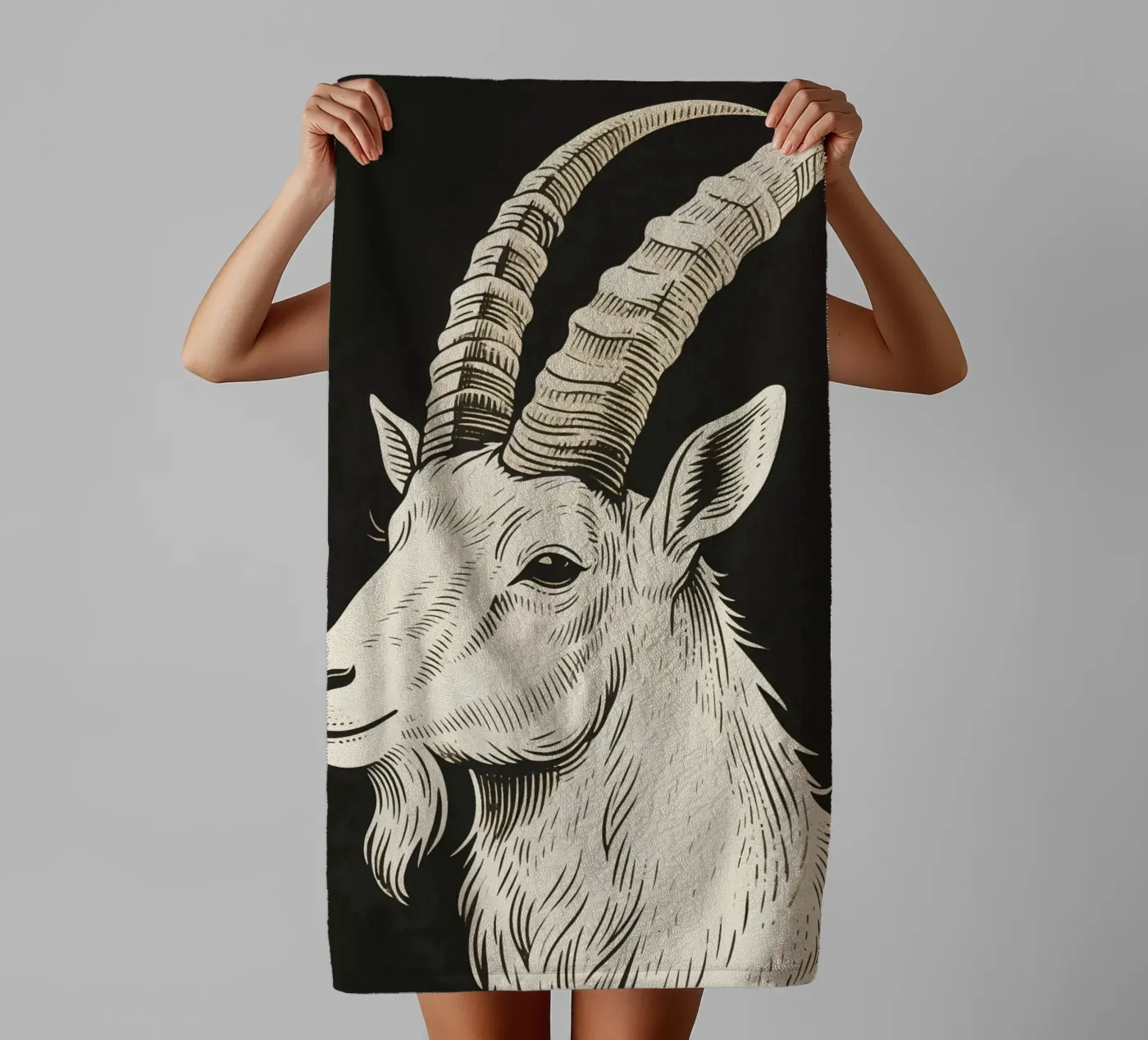 Ibex towel by knowledge