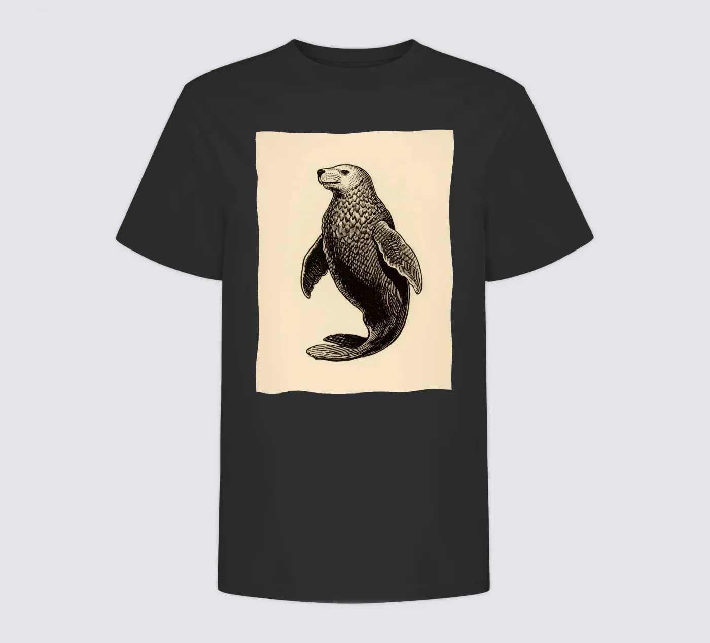 Sigillo t-shirt bambini da knowledge