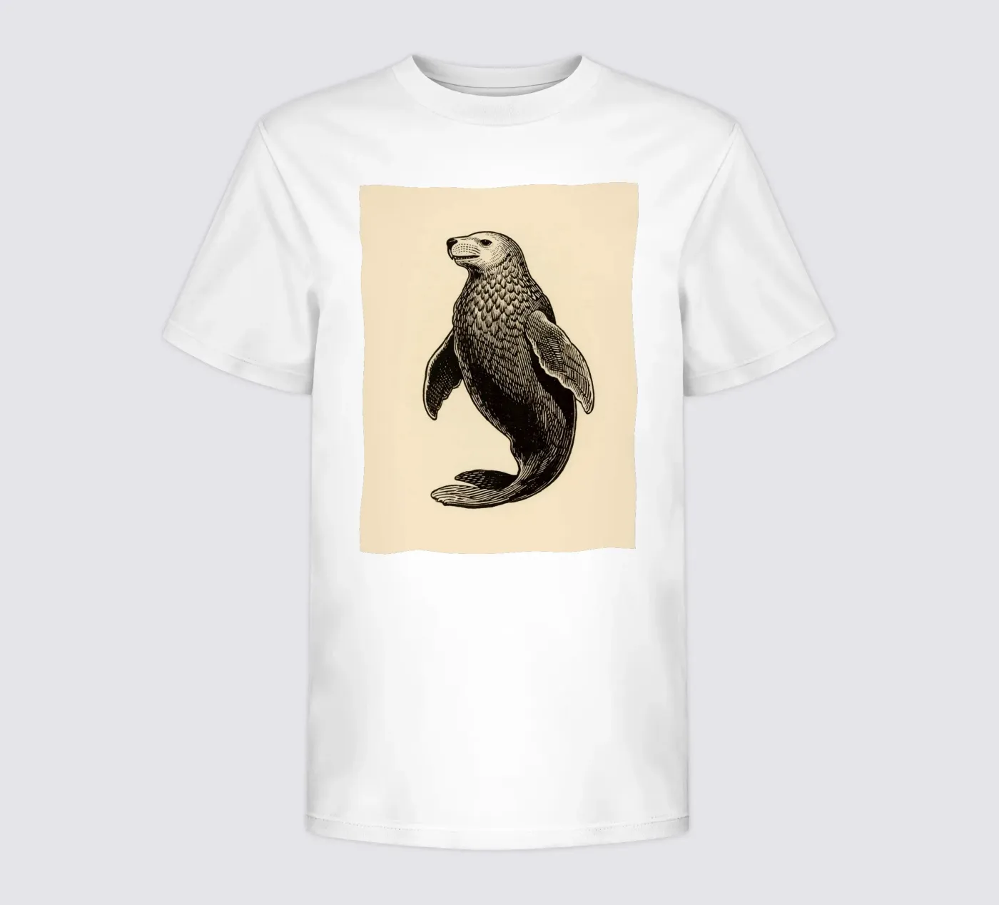 Sigillo t-shirt bambini da knowledge