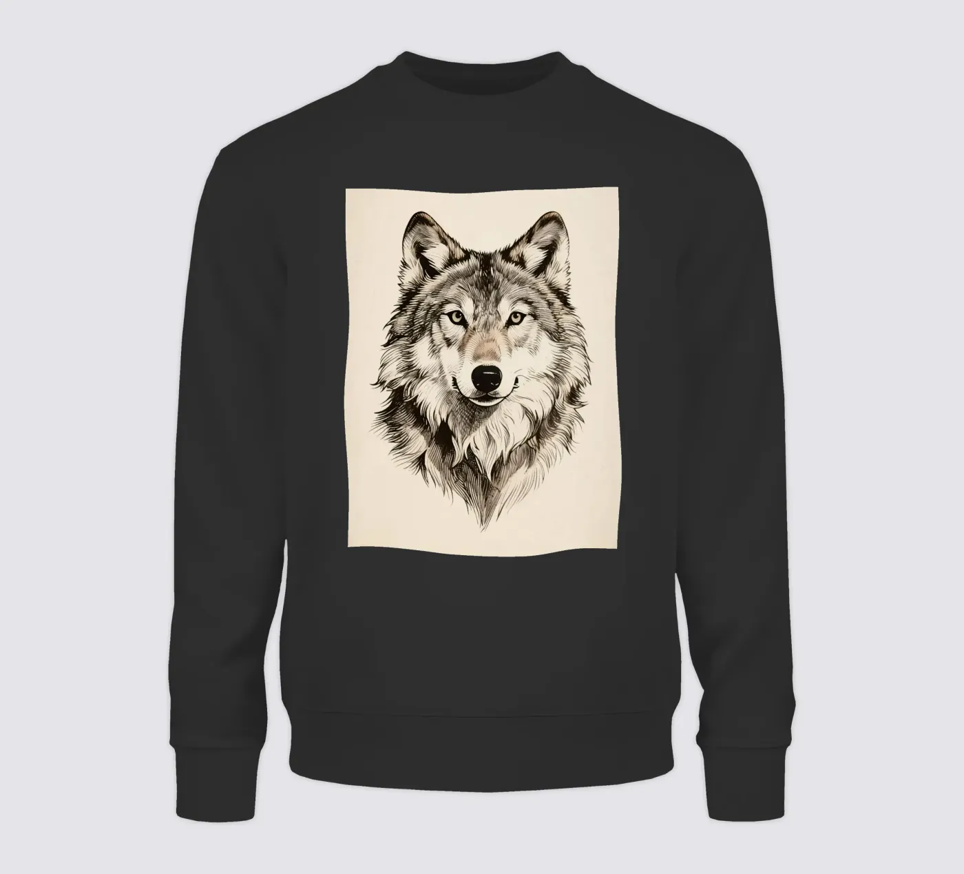 Wolf sweatshirt by knowledge
