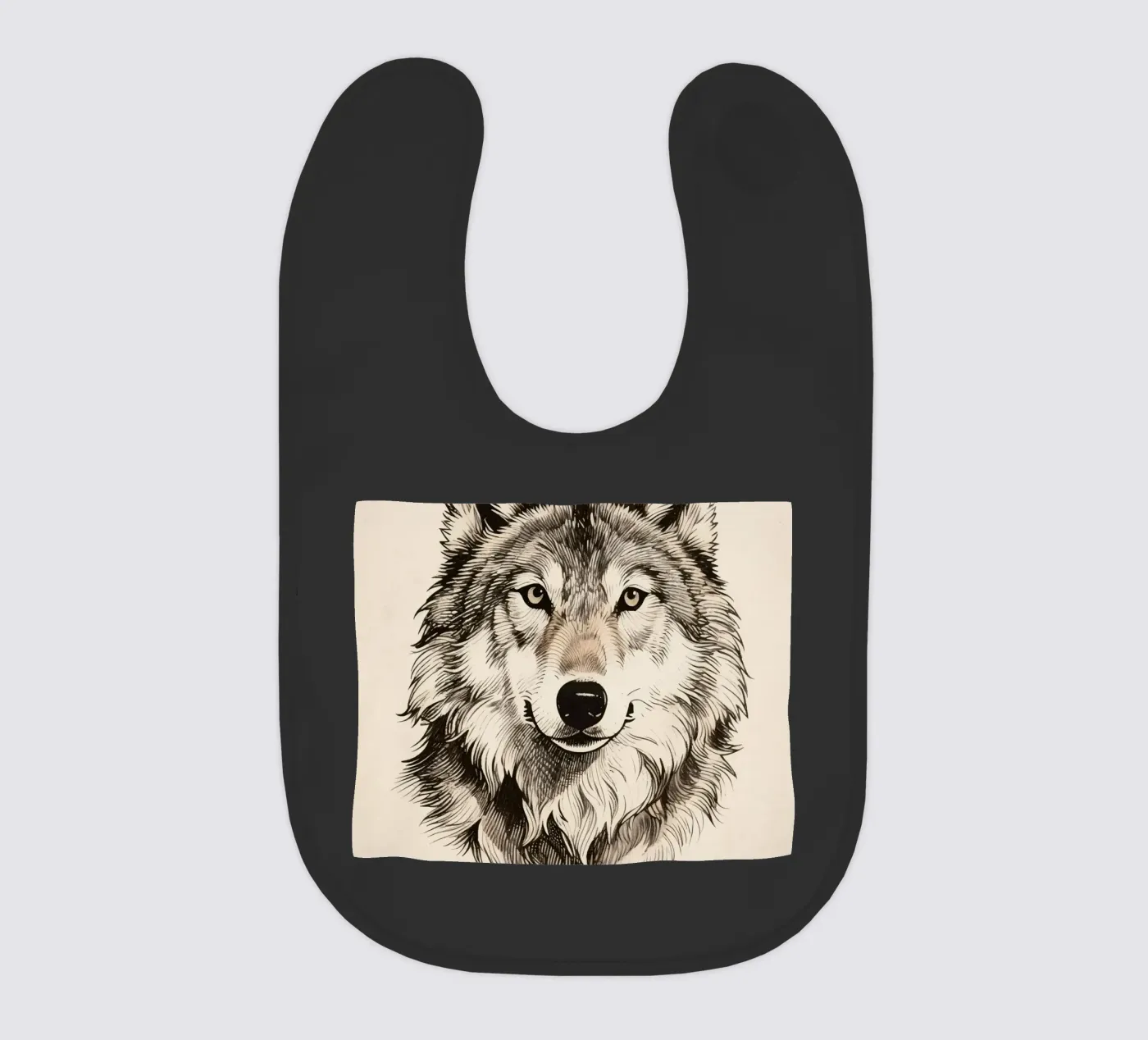 Wolf Babylätzchen von knowledge