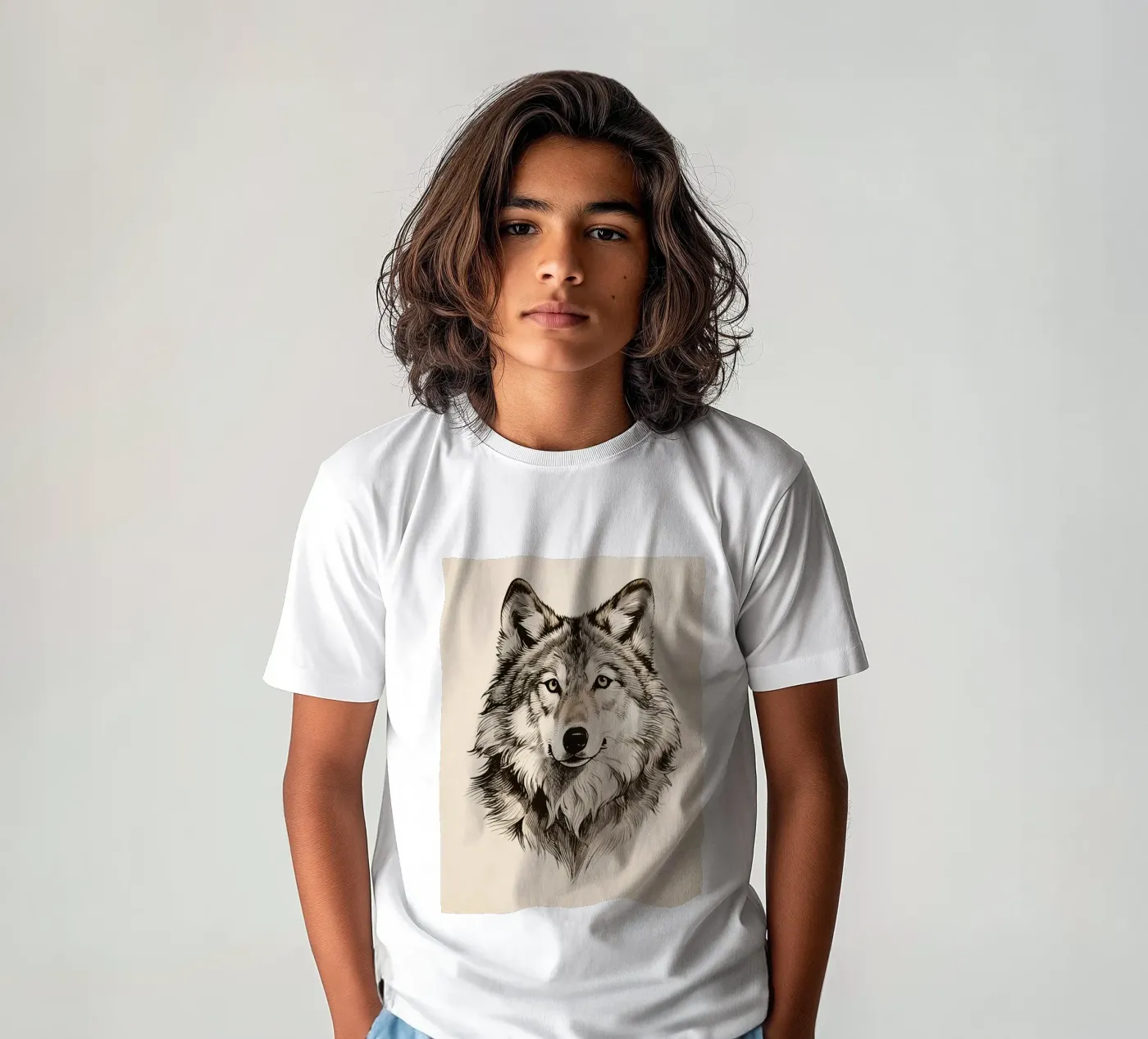 Wolf kinder t-shirt van knowledge