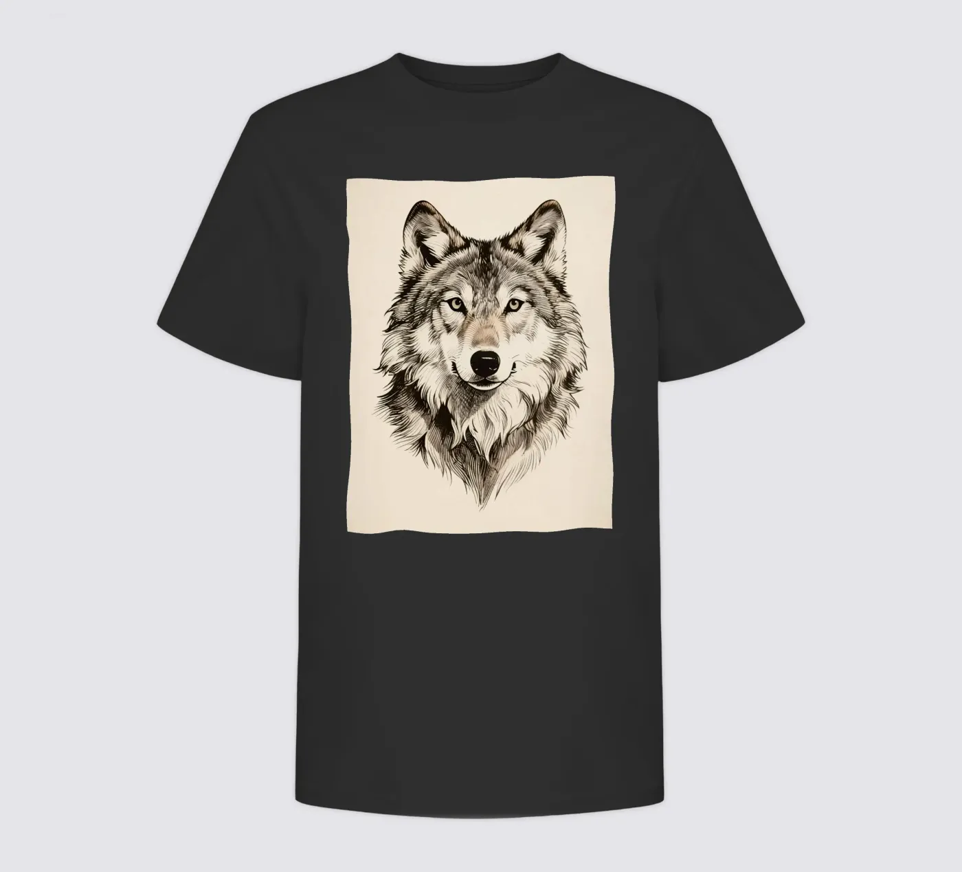 Wolf t-shirt bambini da knowledge