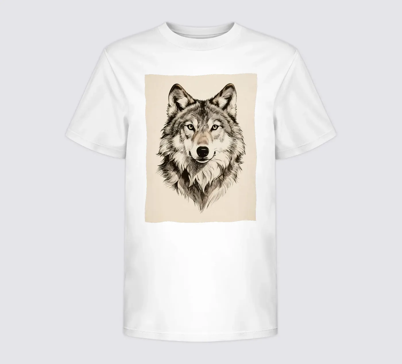 Wolf t-shirt bambini da knowledge