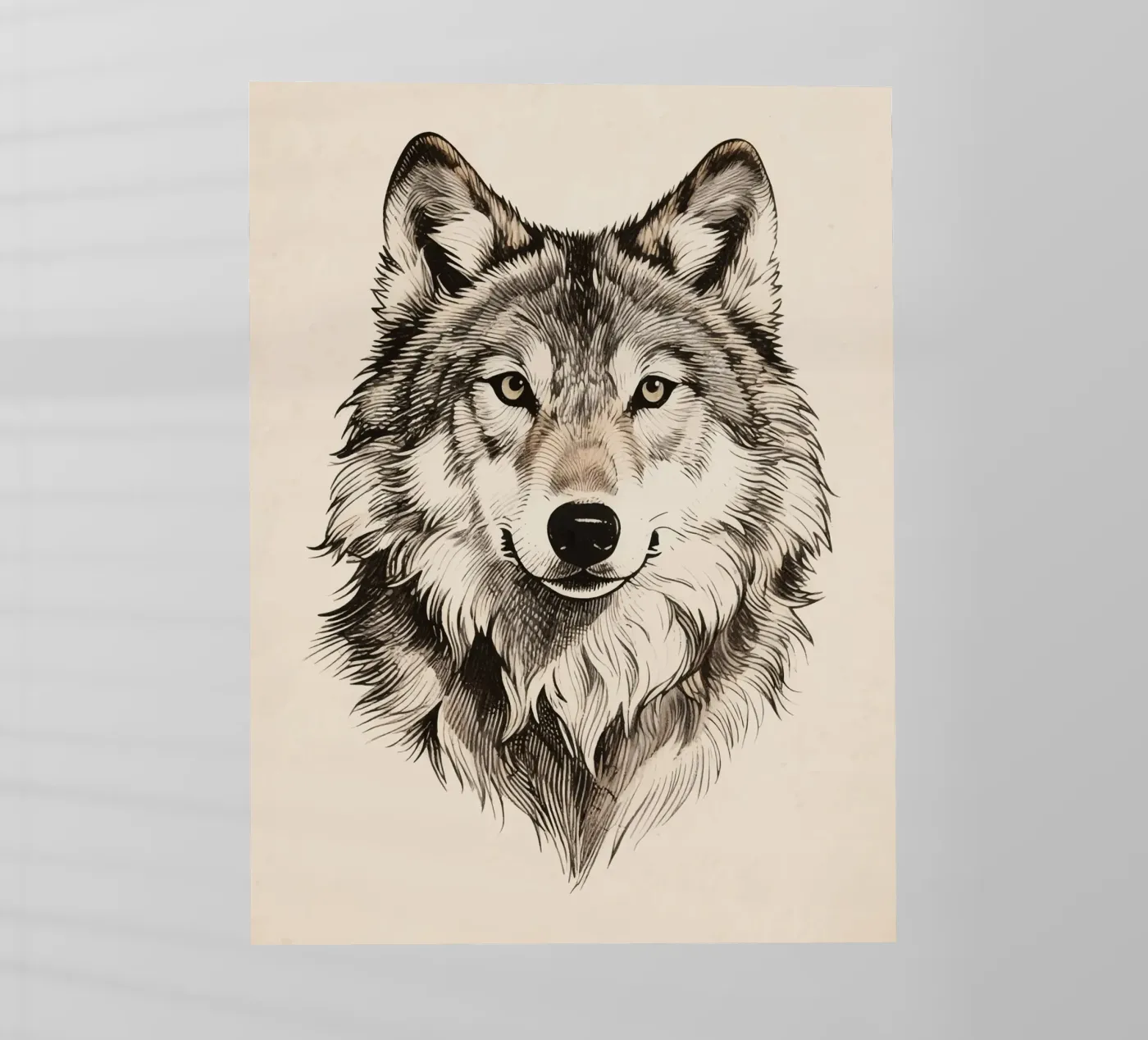 Wolf pellicola backlit da knowledge