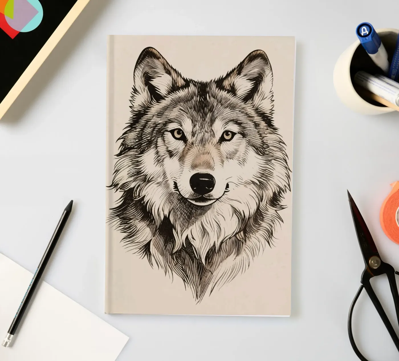 Wolf notebook by knowledge