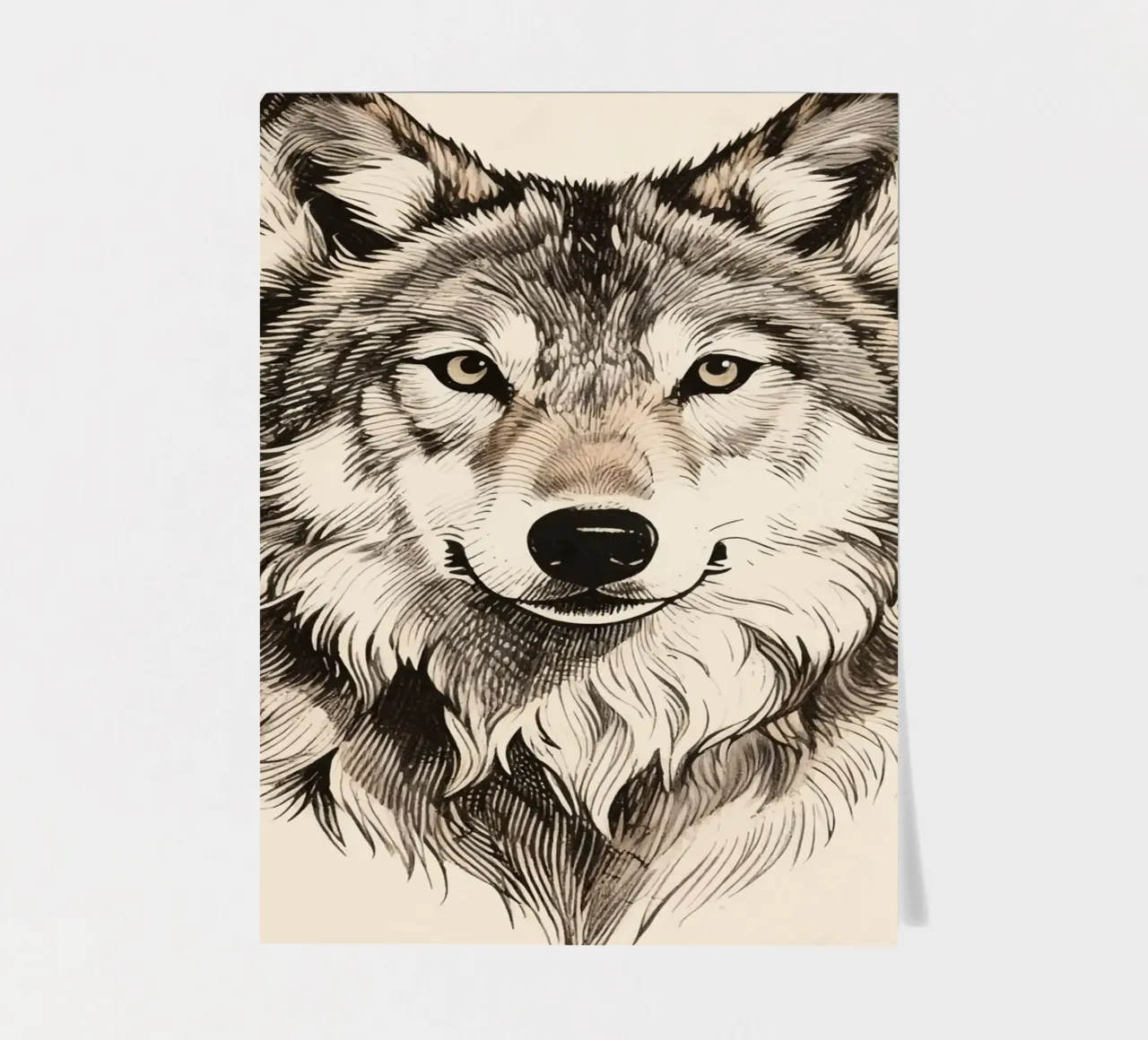 Wolf sticker sheet by knowledge