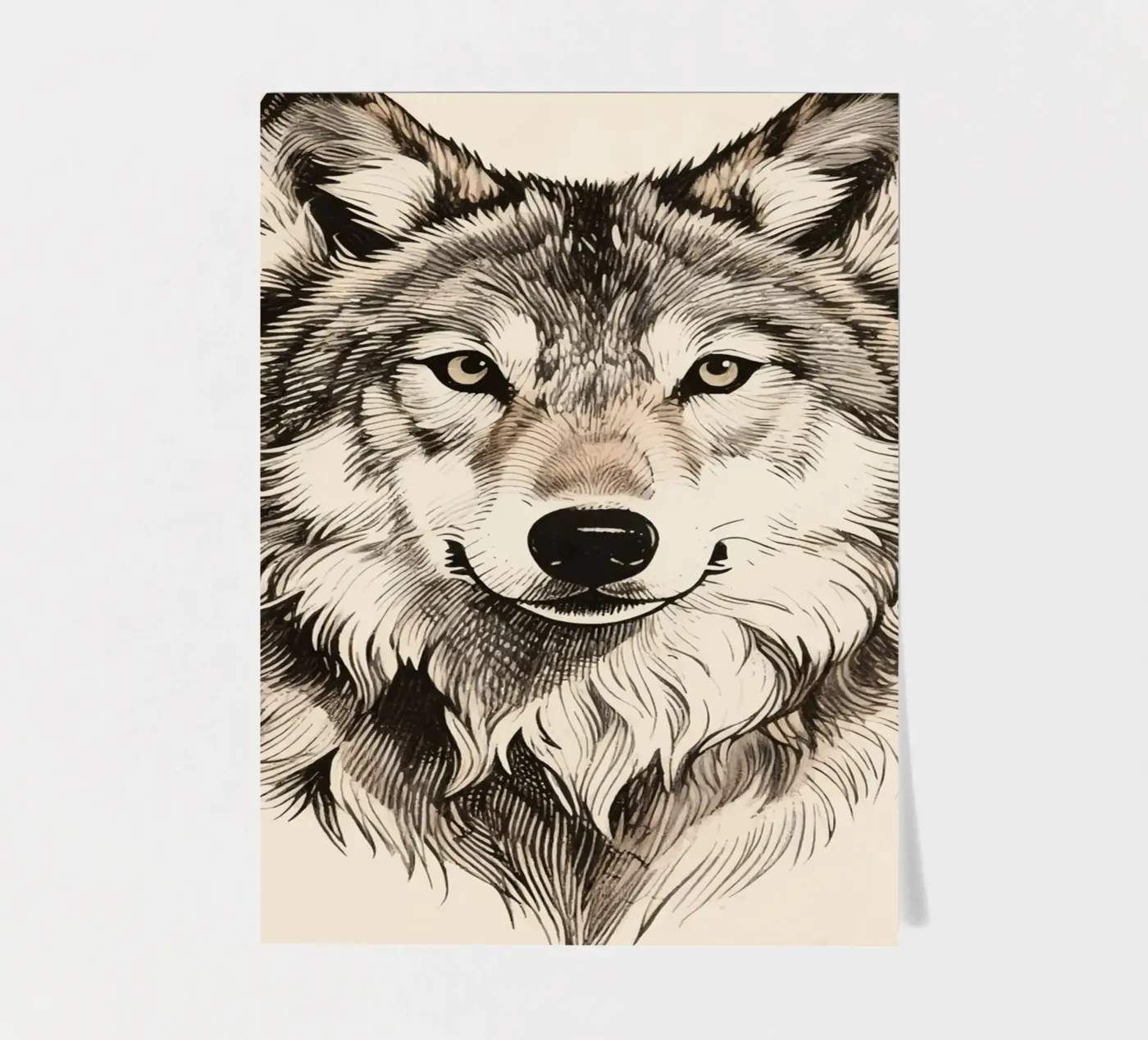 Wolf sticker sheet by knowledge