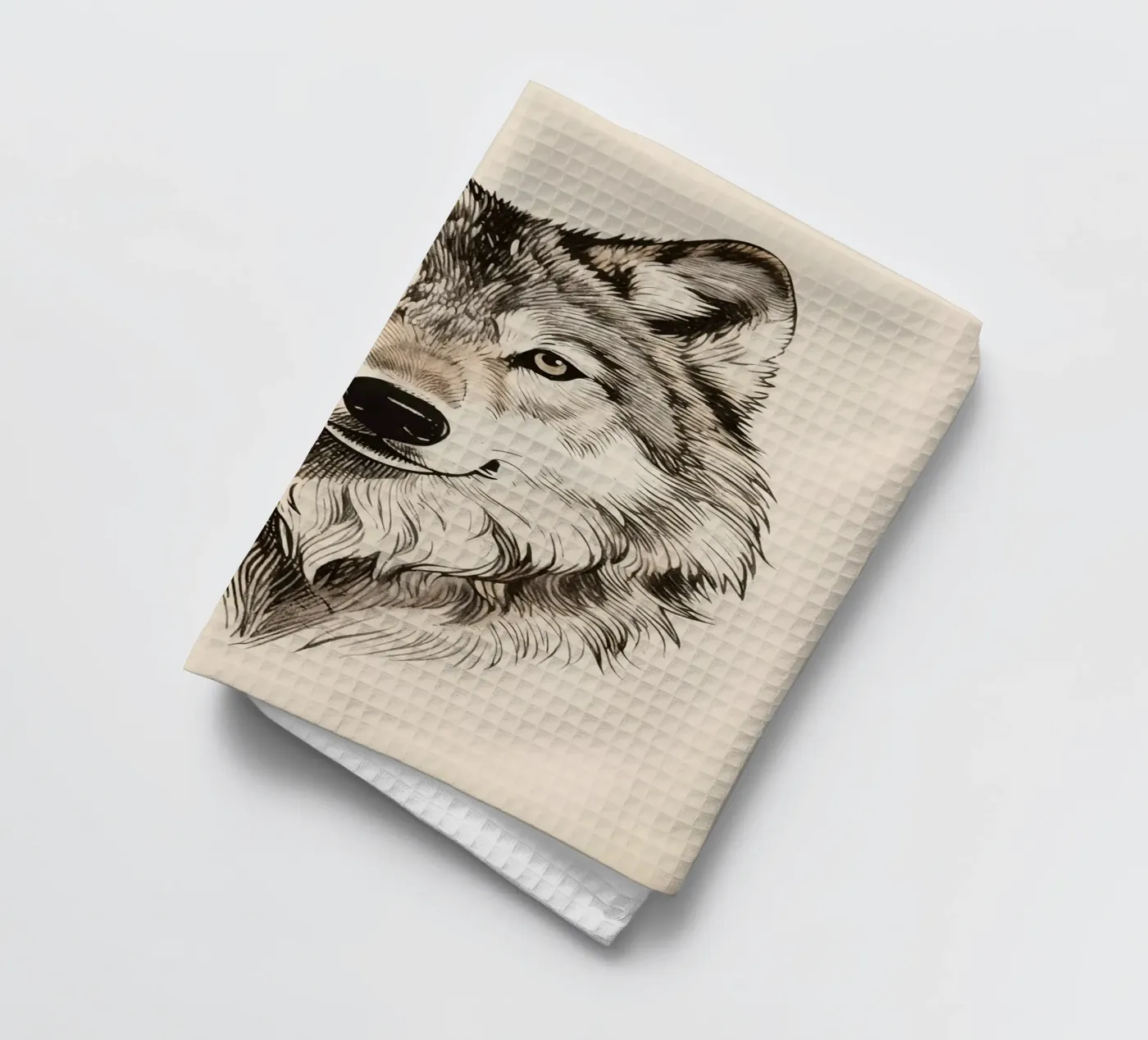 Loup torchon de knowledge