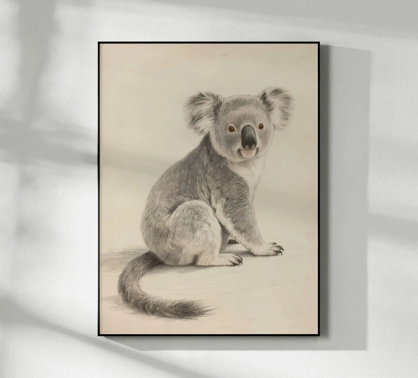 Koala acrylic glass by knowledge