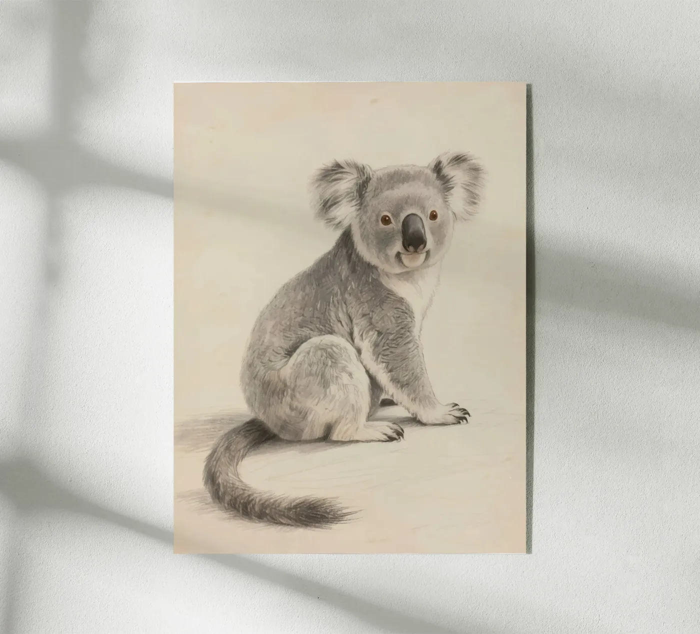 Koala acrylic glass by knowledge