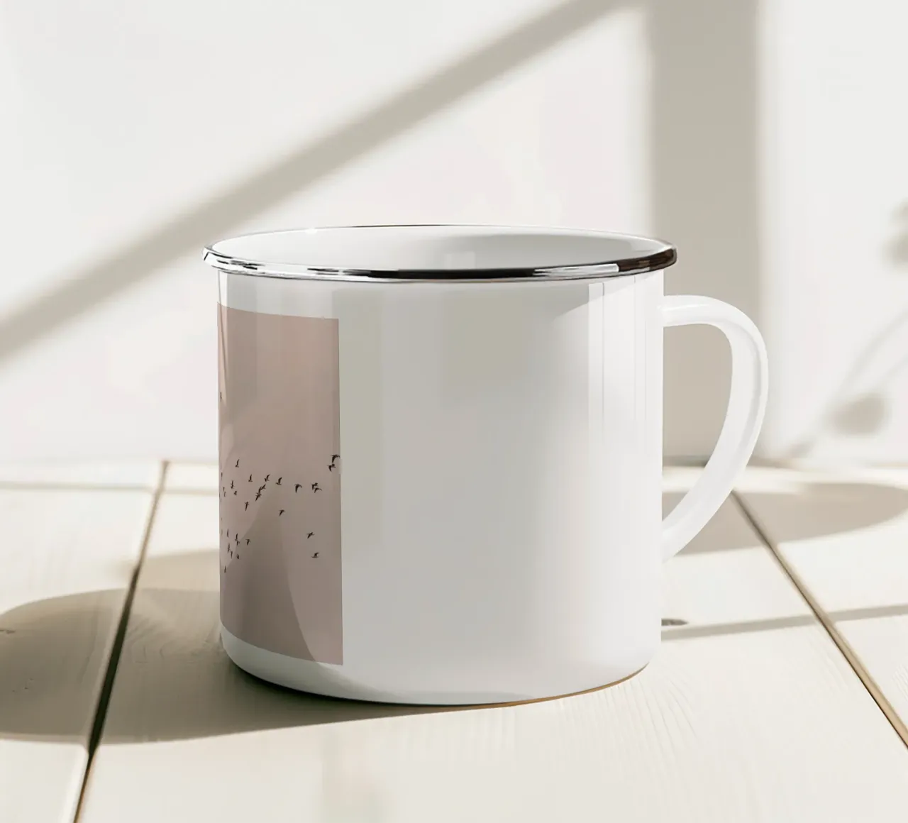 Leaving tazza in smalto da Carol Maia