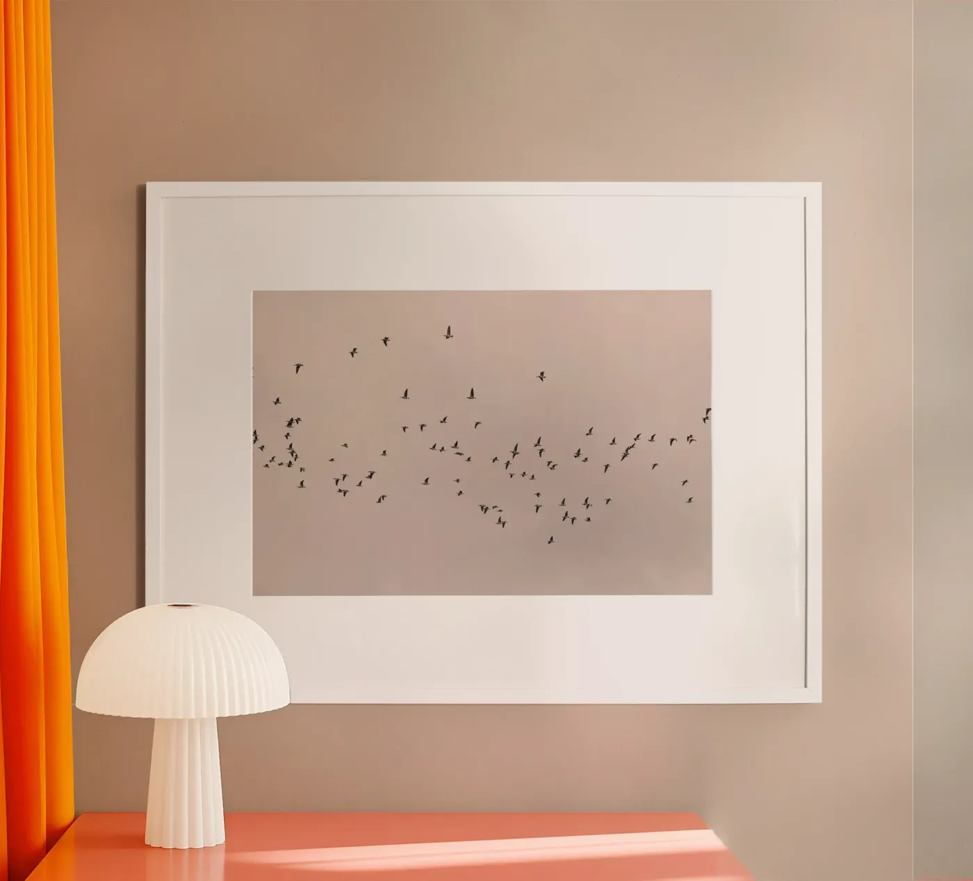 Leaving poster by Carol Maia