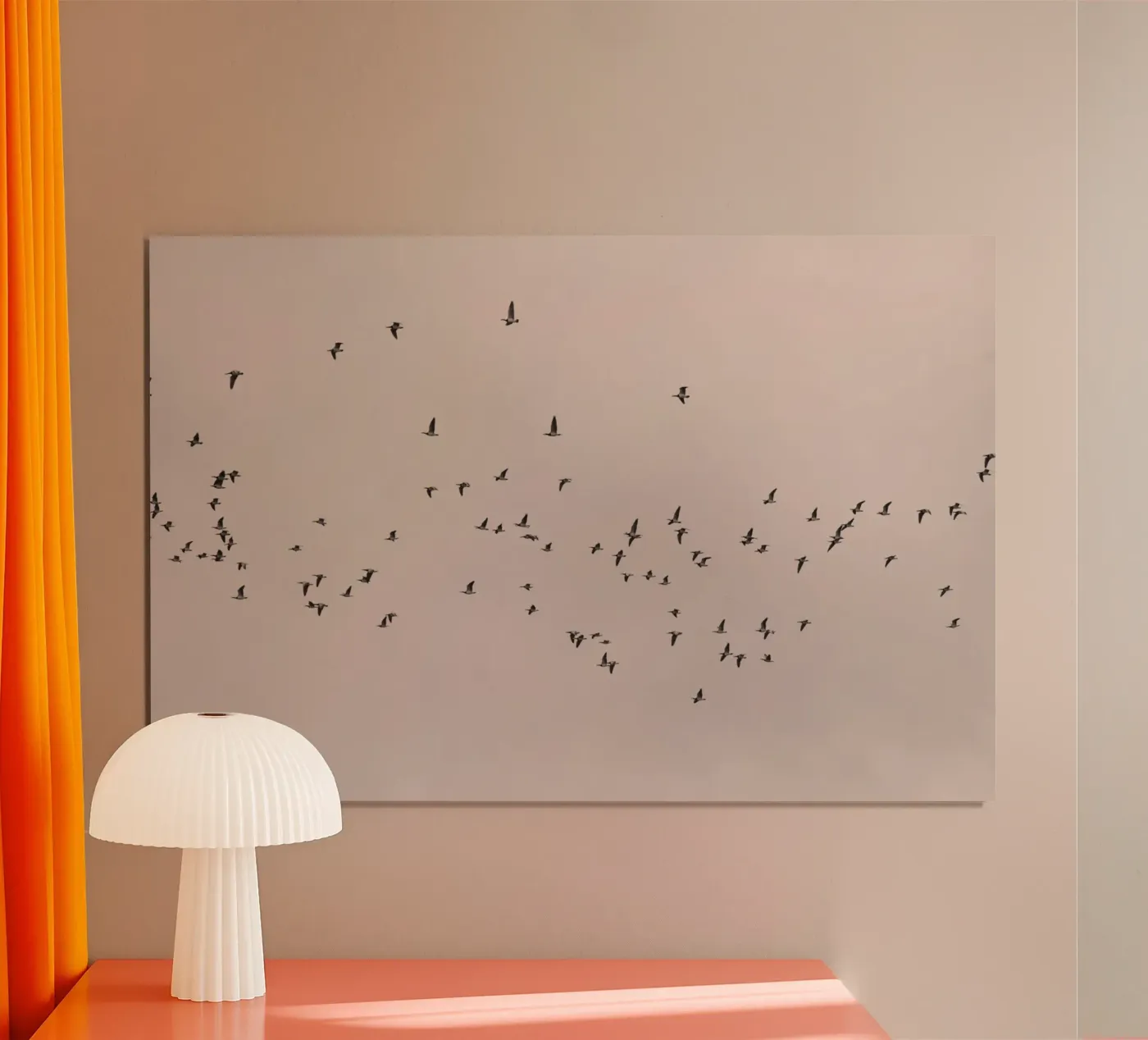 Leaving poster by Carol Maia