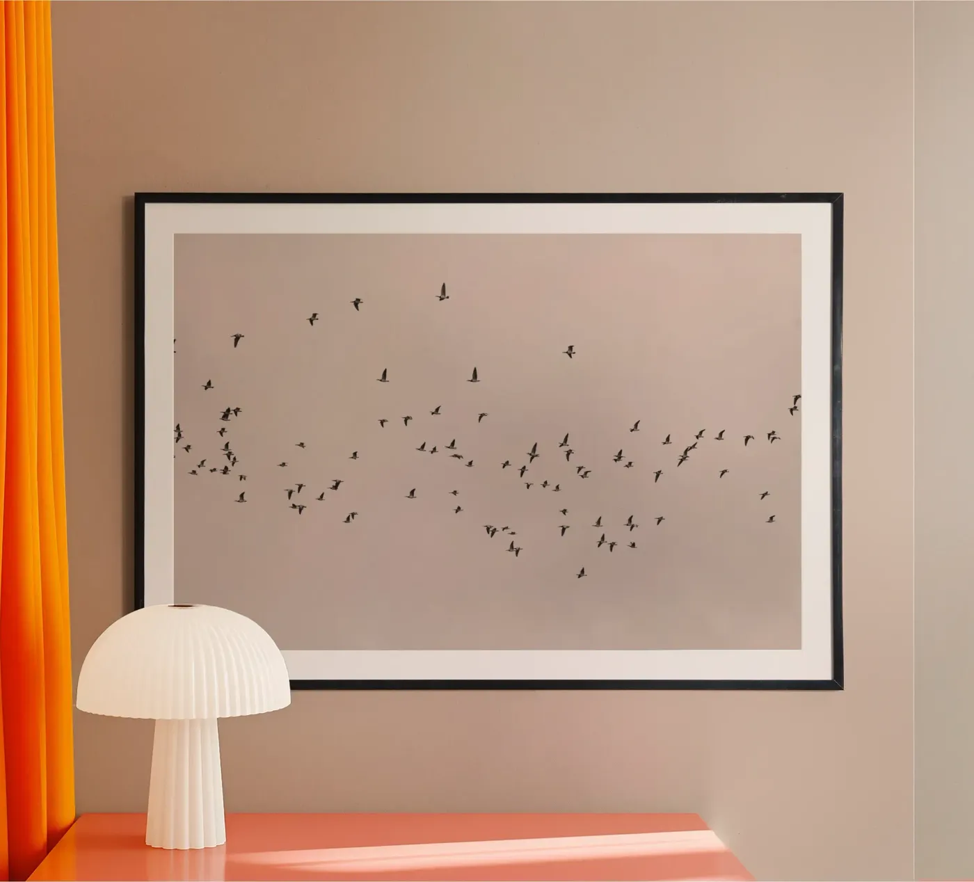 Leaving poster by Carol Maia