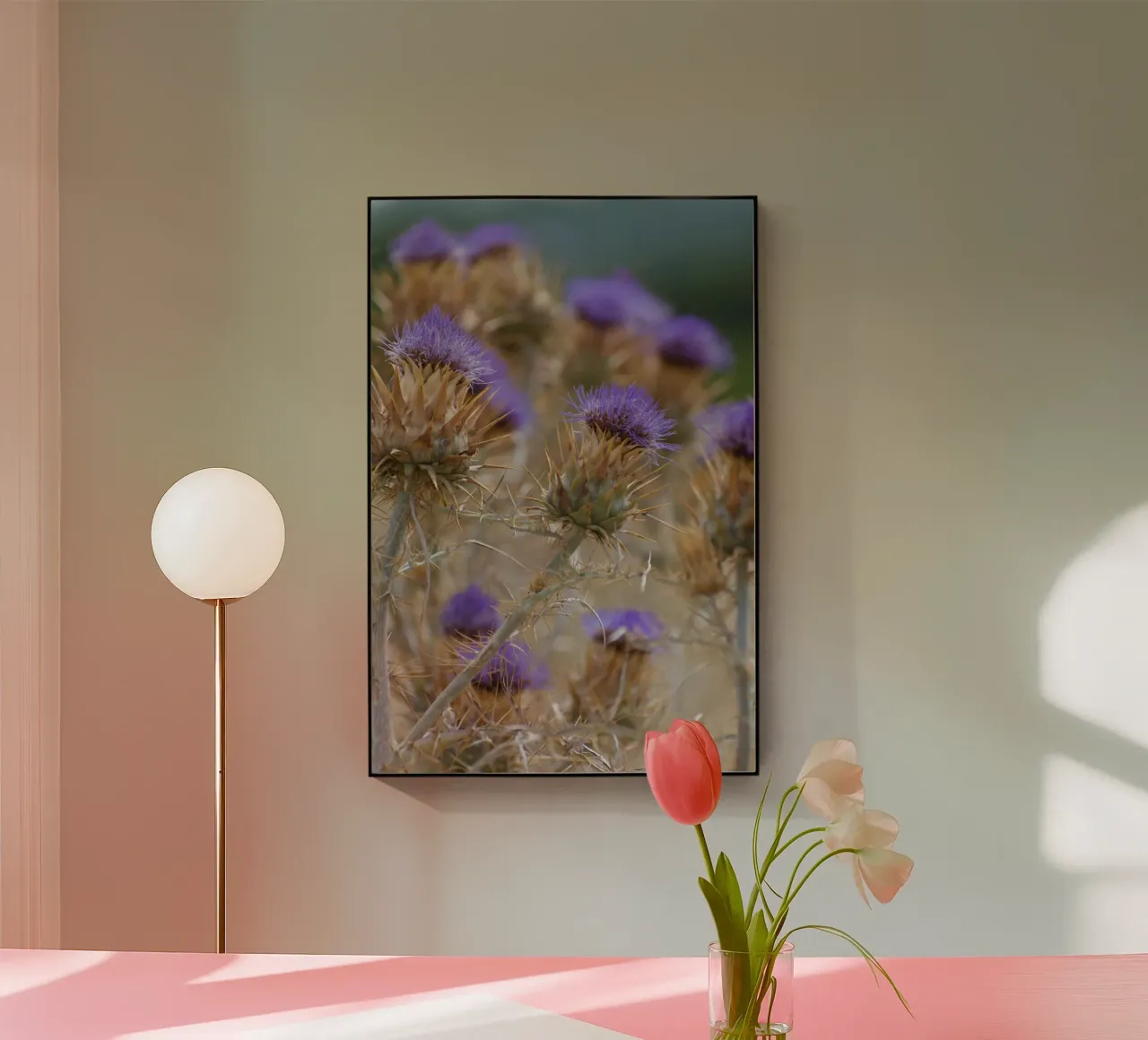 Thistles plexiglass da Carol Maia