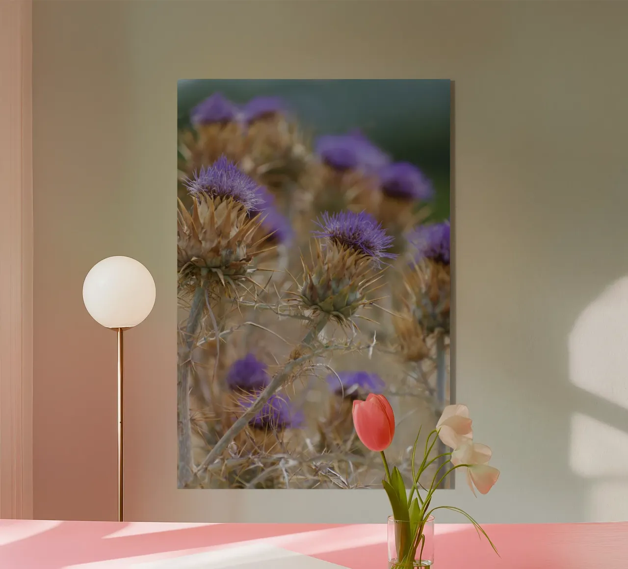 Thistles plexiglass da Carol Maia