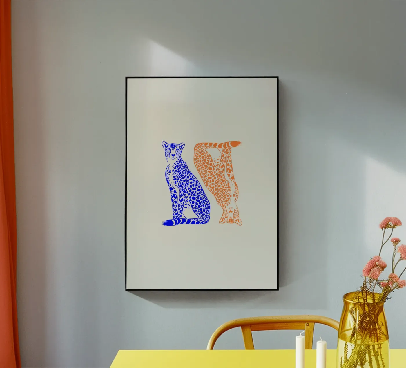 Leopardi plexiglass da Lise.ya