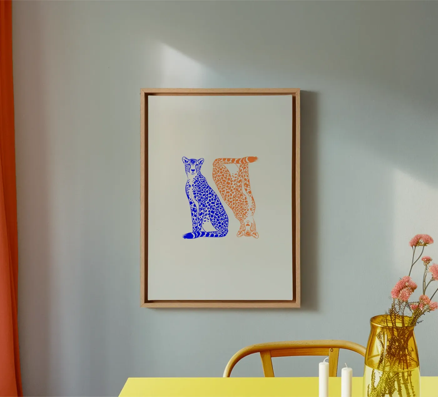 Leopardi tela da Lise.ya