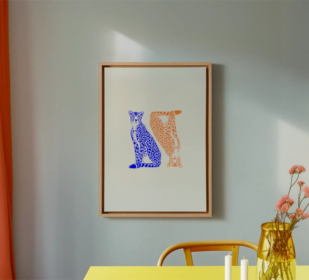 Leopardi tela da Lise.ya