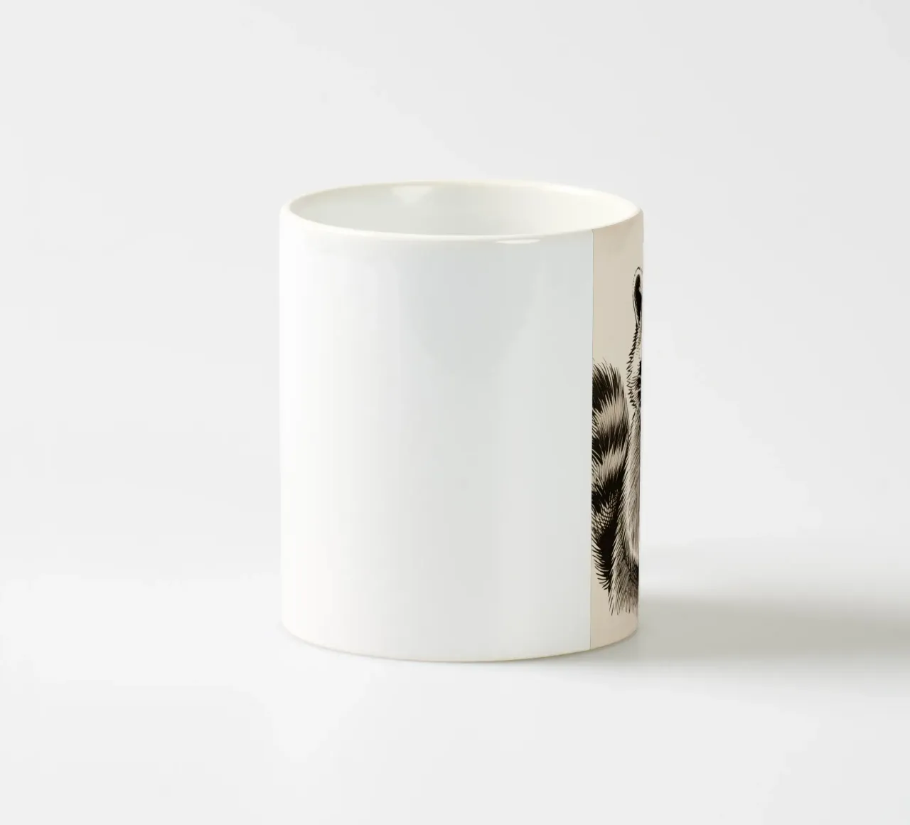Procione tazza in ceramica da knowledge
