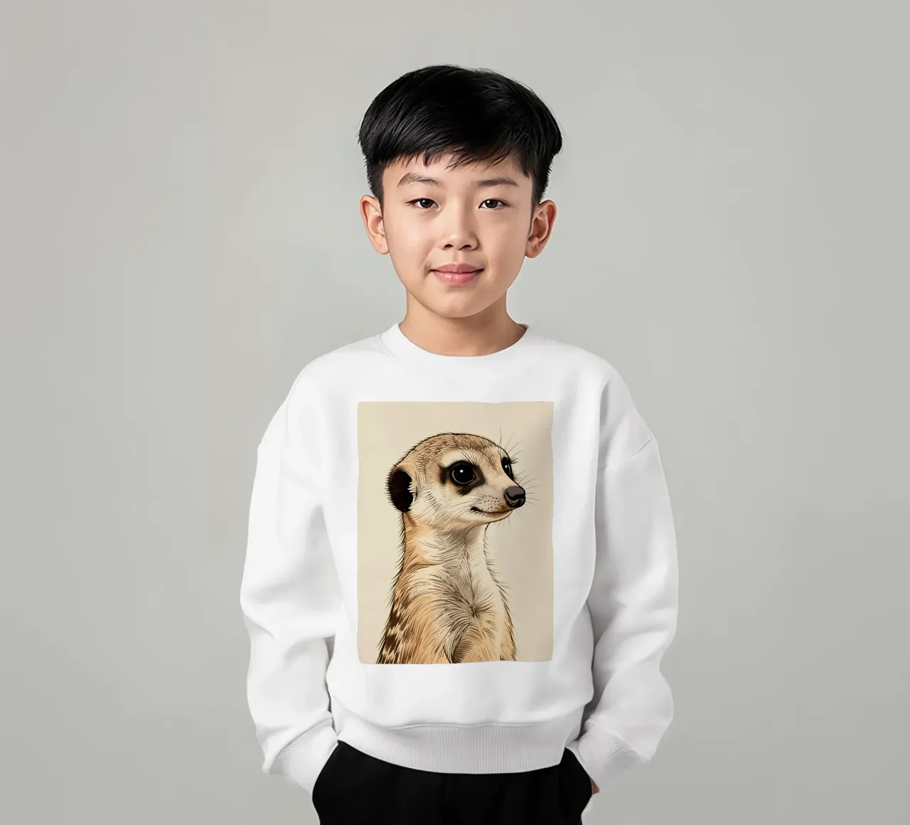 Meerkat felpa bambino da knowledge