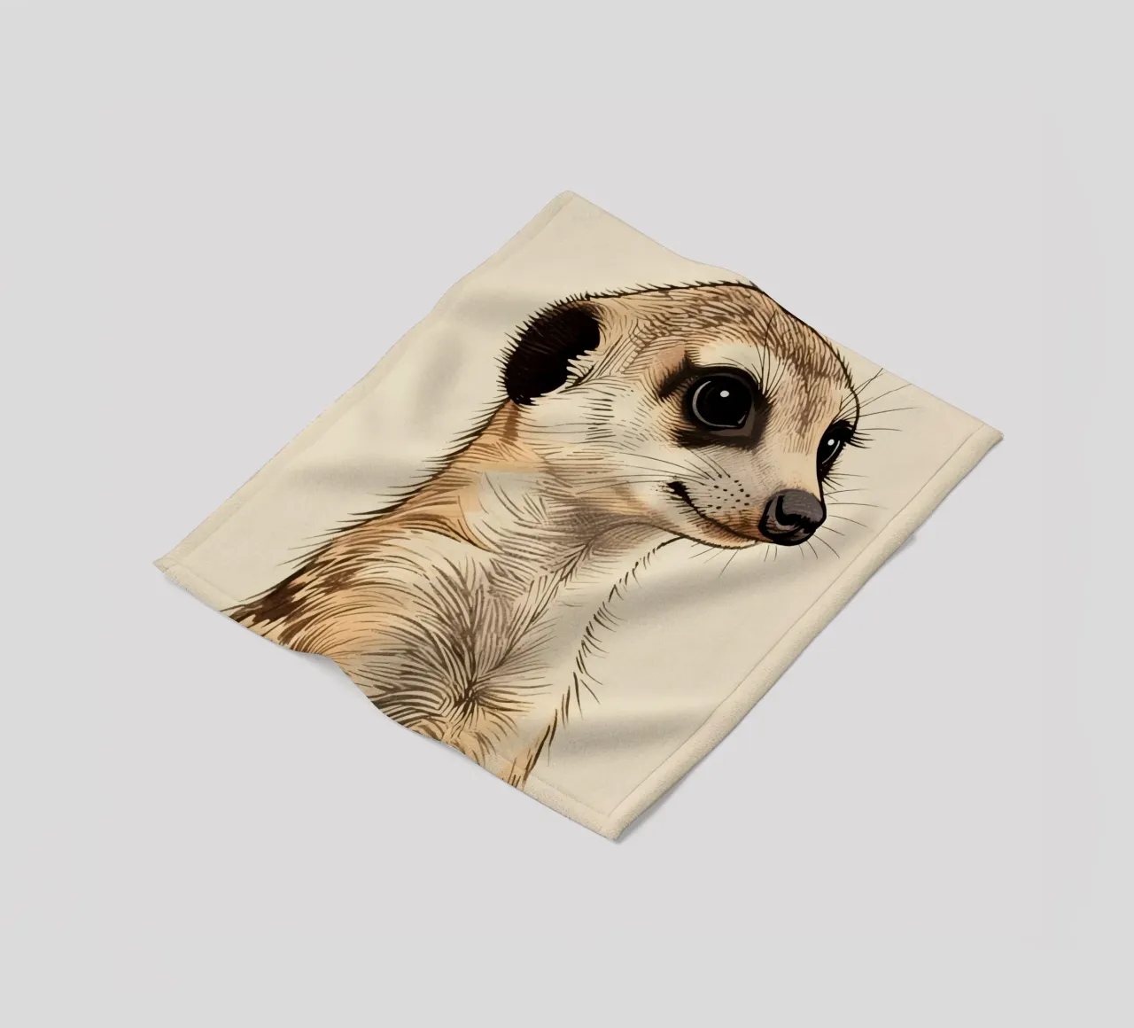 Meerkat coperta in pile da knowledge
