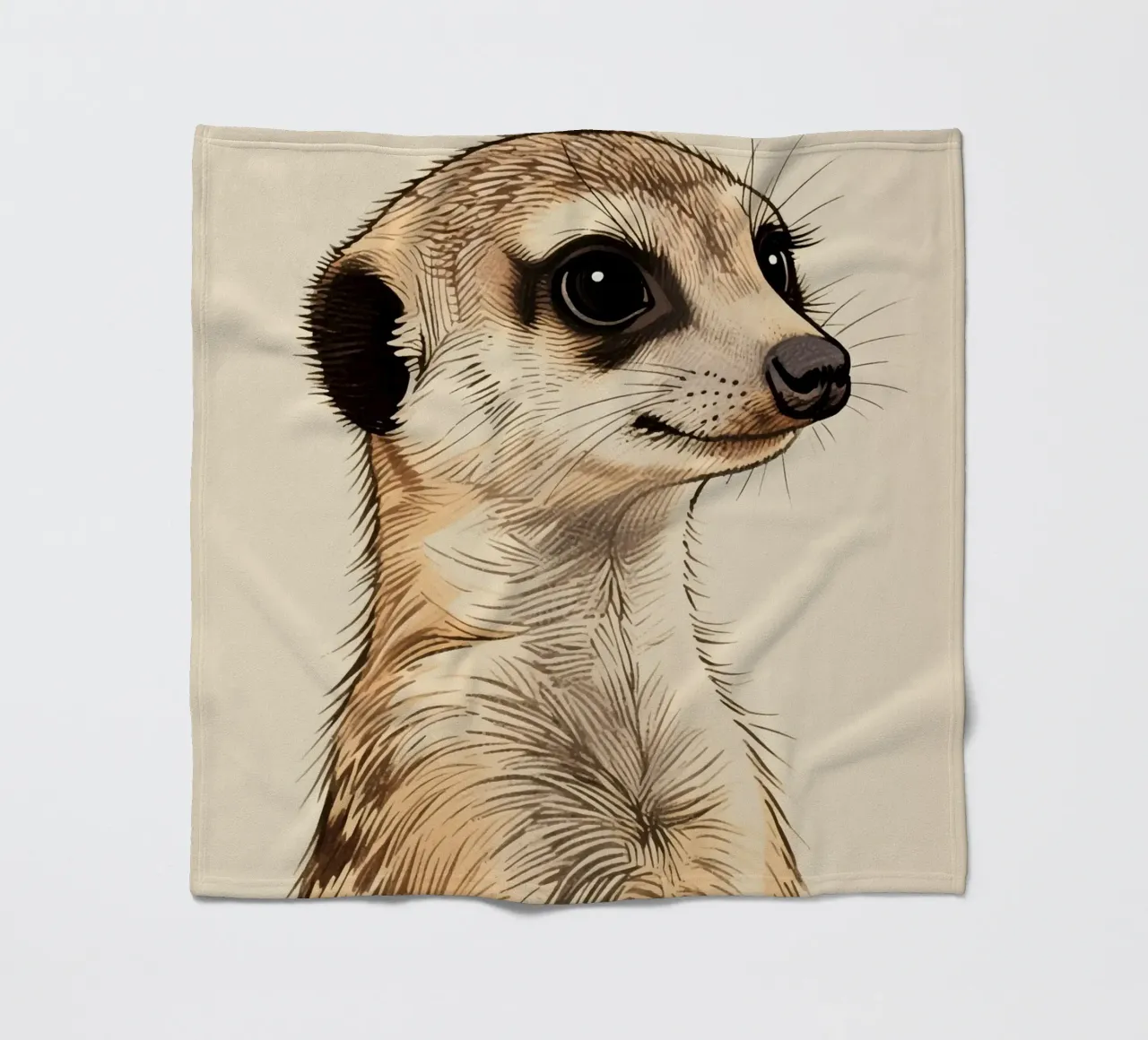 Meerkat coperta in pile da knowledge