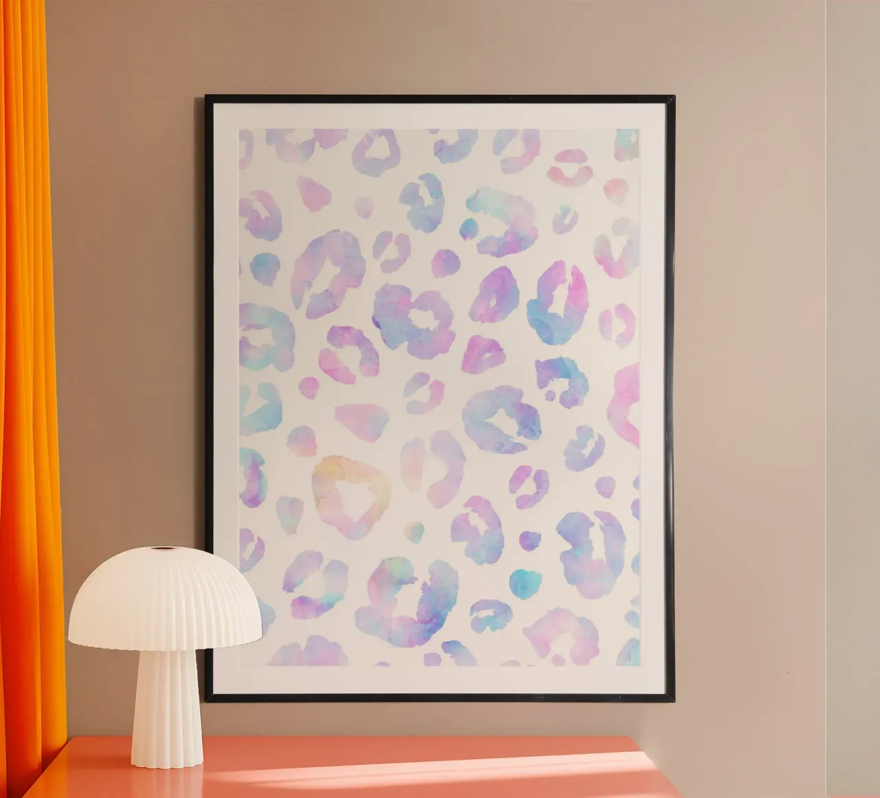Aura Leopard Print, Geschenk für die Tochter, Zurück zur Schule Poster von Dreamscape