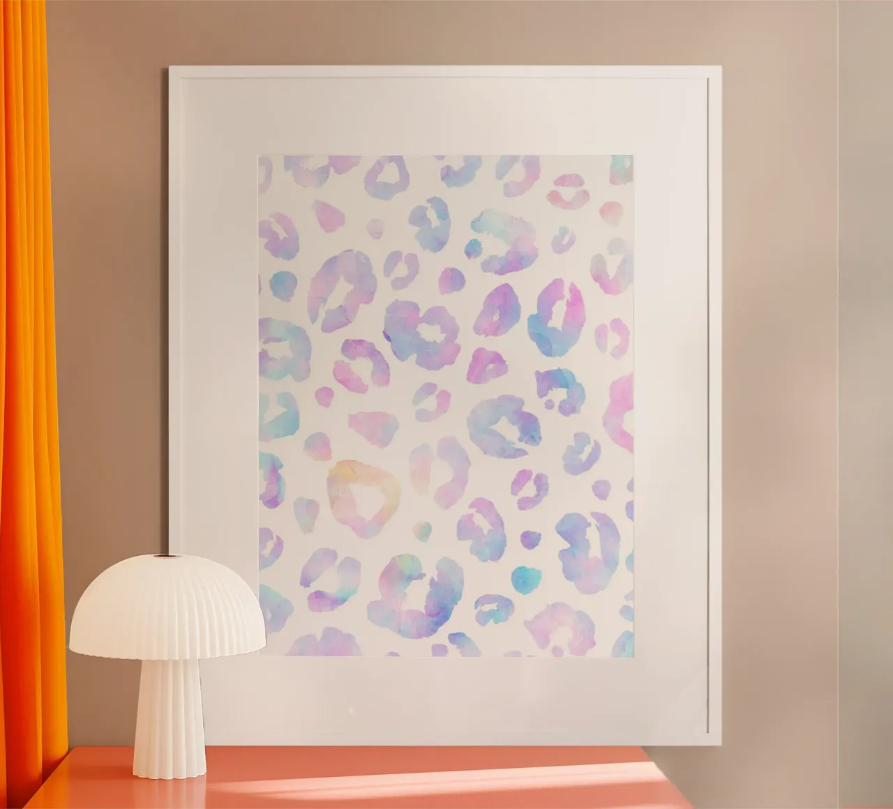 Aura Leopard Print, Geschenk für die Tochter, Zurück zur Schule Poster von Dreamscape