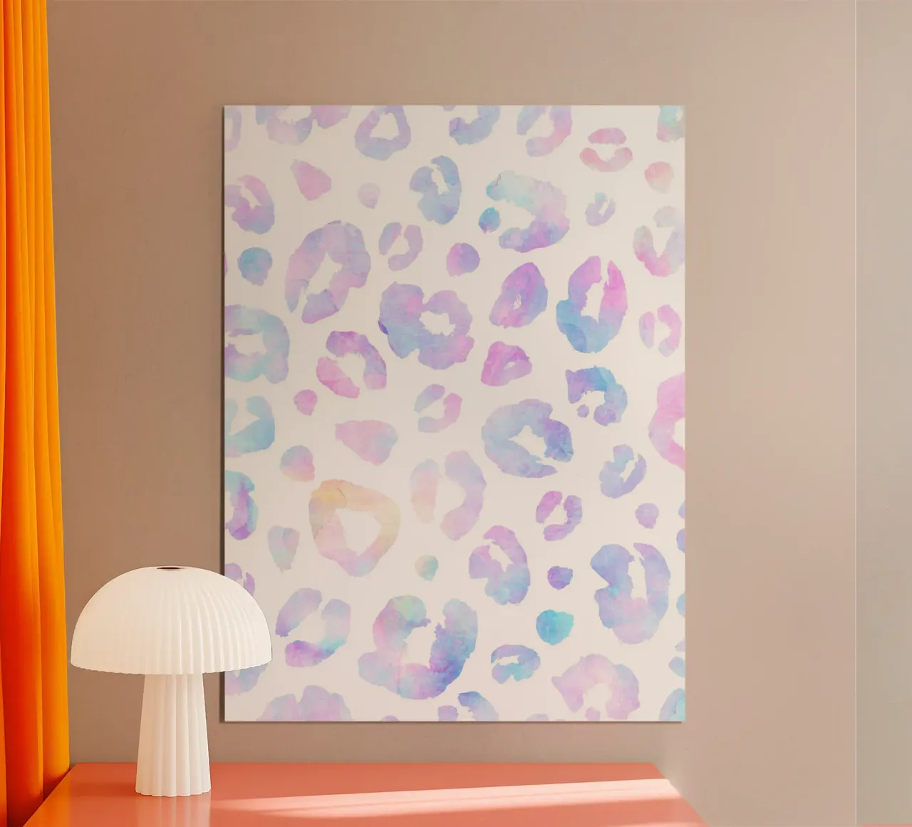 Aura Leopard Print, Geschenk für die Tochter, Zurück zur Schule Poster von Dreamscape
