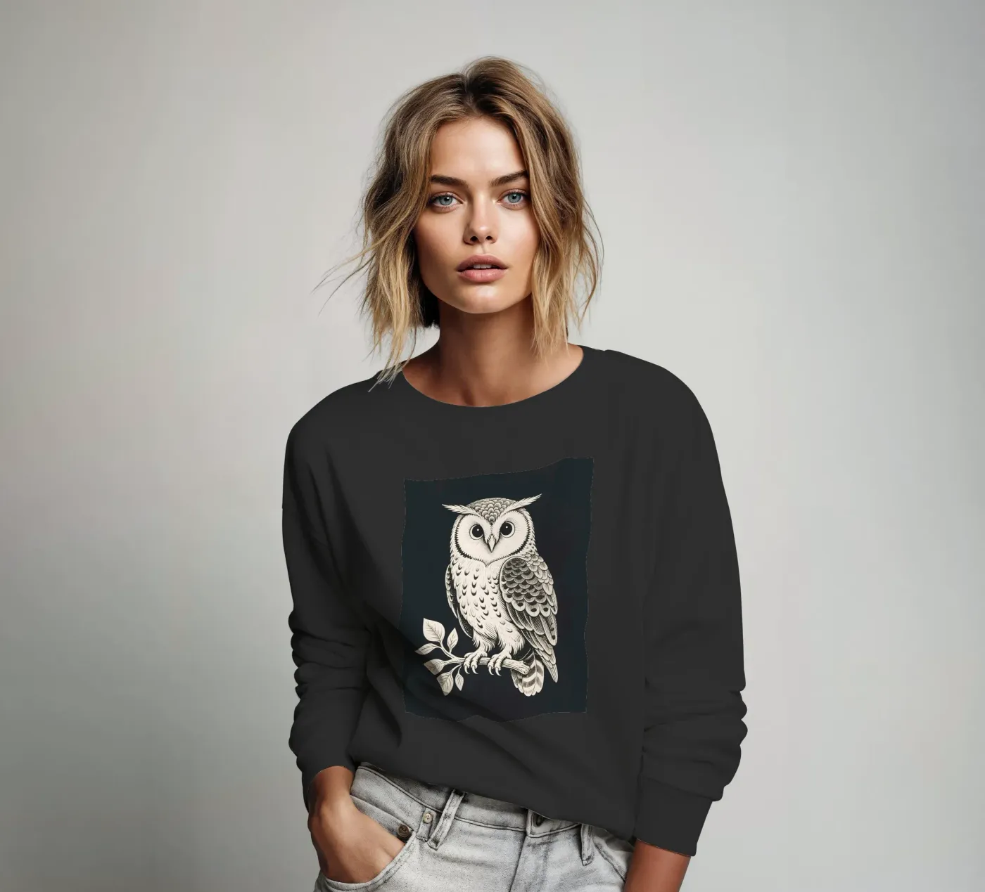 Gufo felpa da knowledge