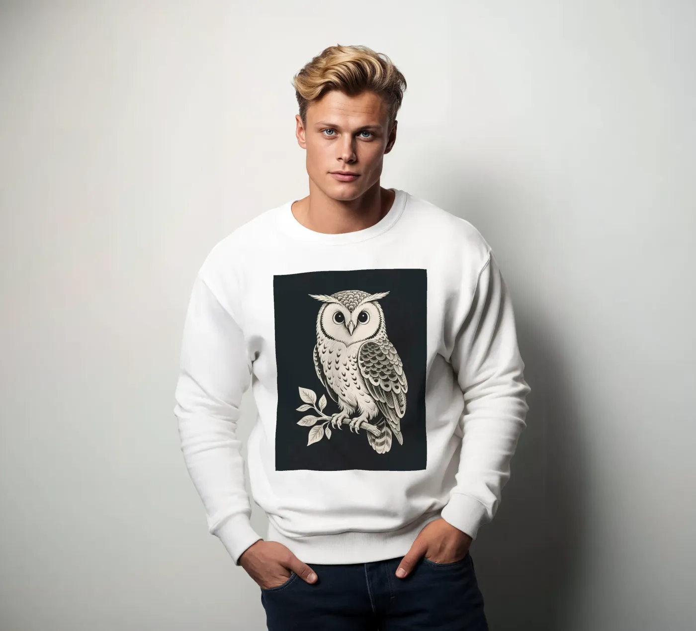 Gufo felpa da knowledge