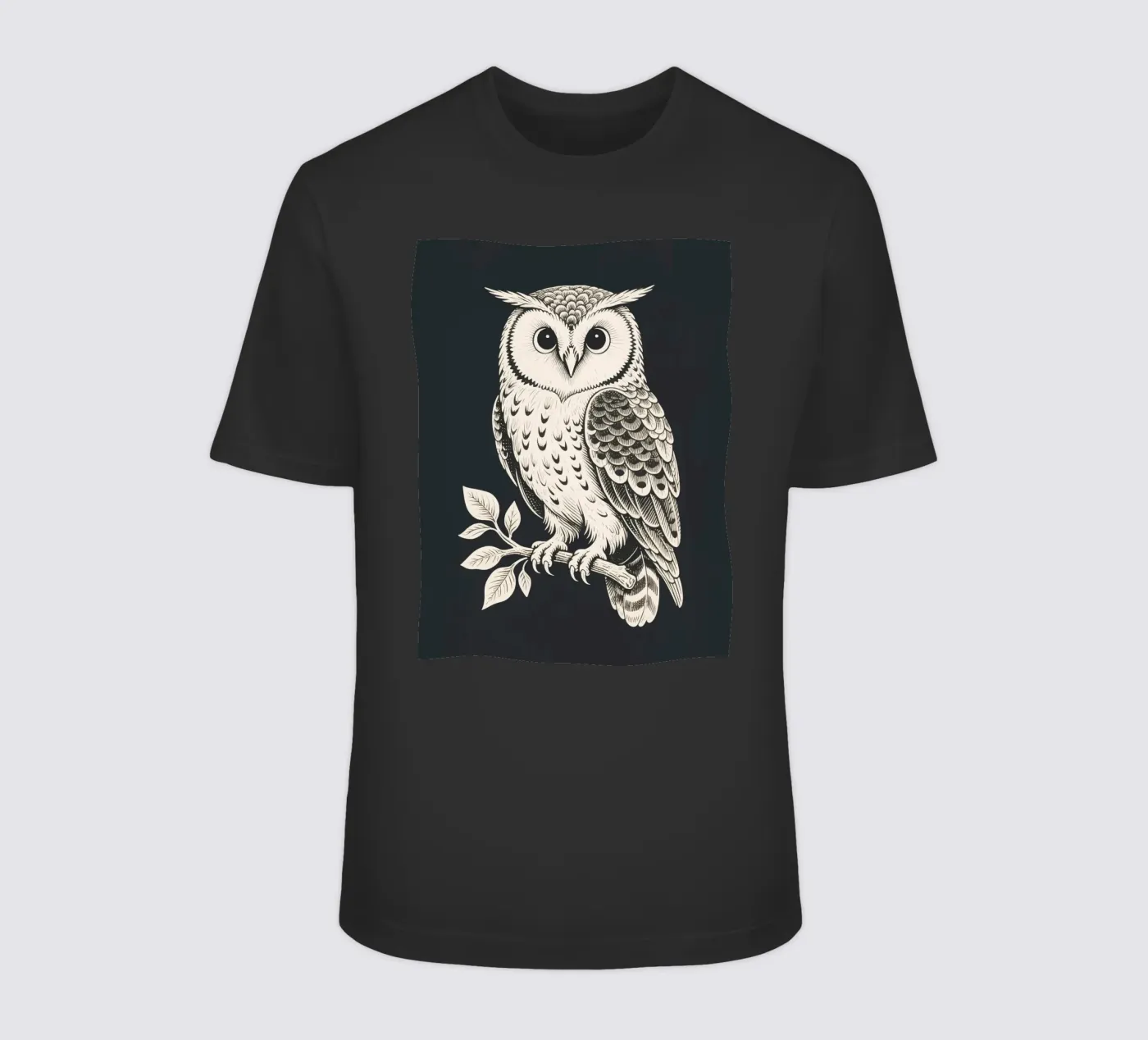 Gufo t-shirt da knowledge