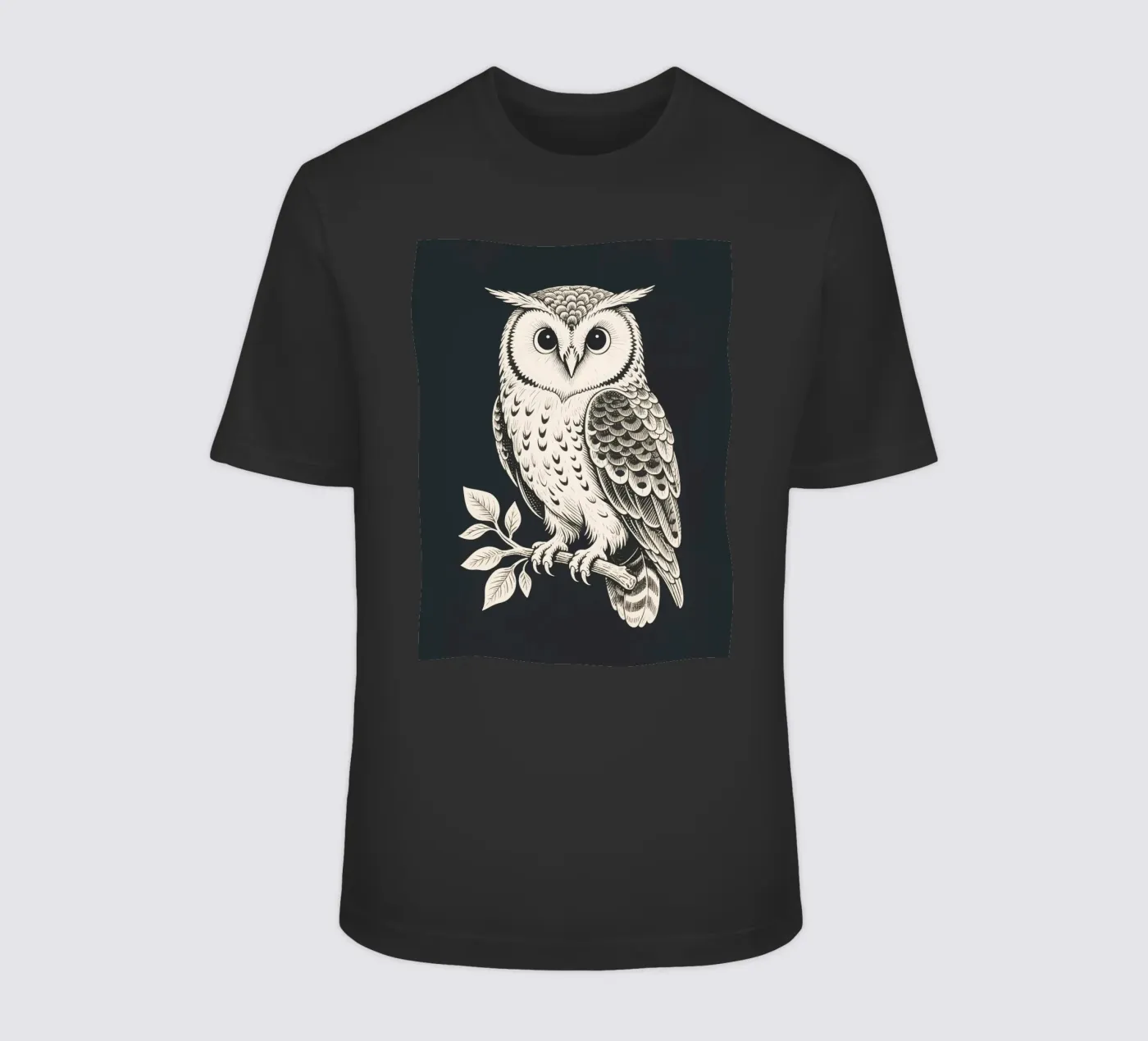 Gufo t-shirt da knowledge