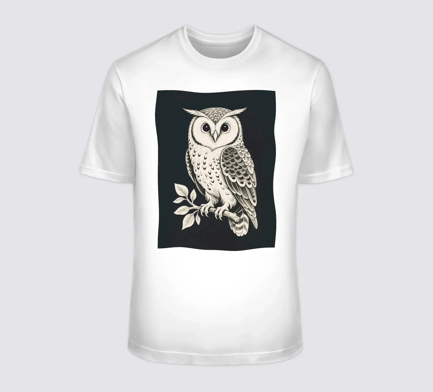 Gufo t-shirt da knowledge