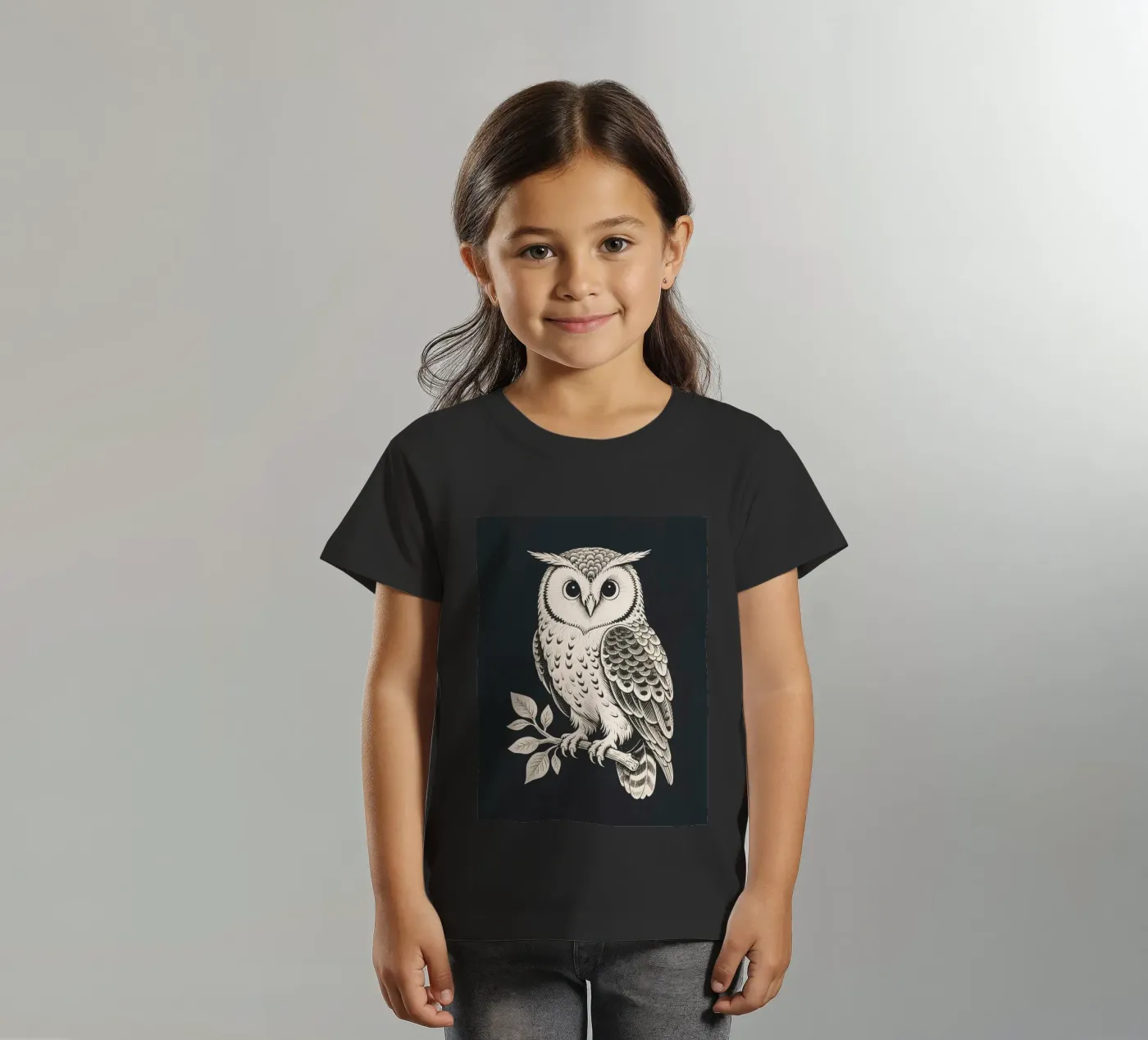Eule Kinder T-Shirt von knowledge