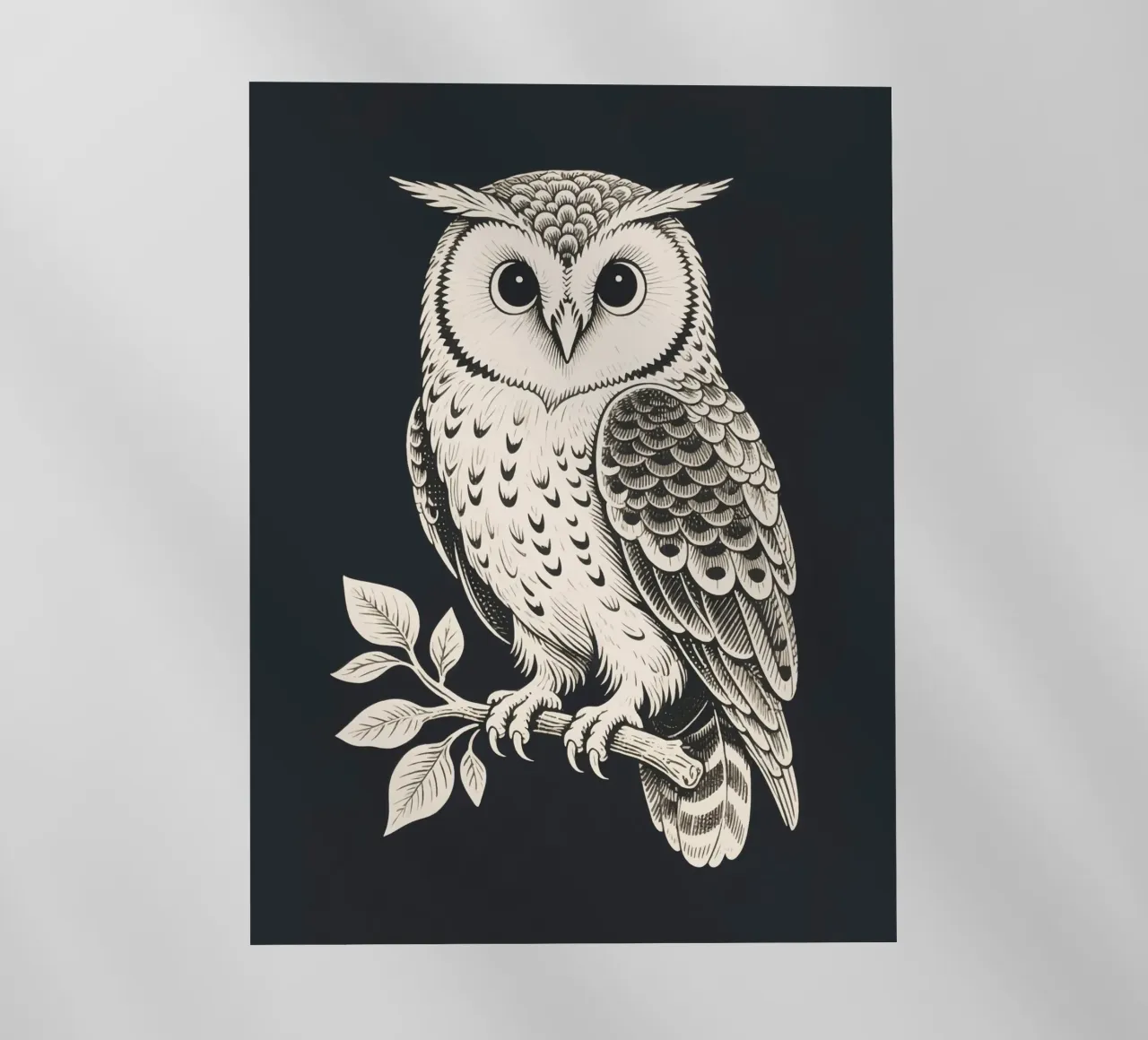 Eule Backlit Folie von knowledge