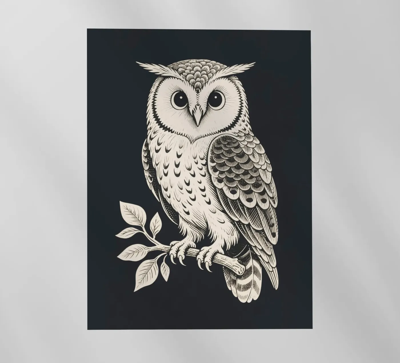 Gufo pellicola backlit da knowledge