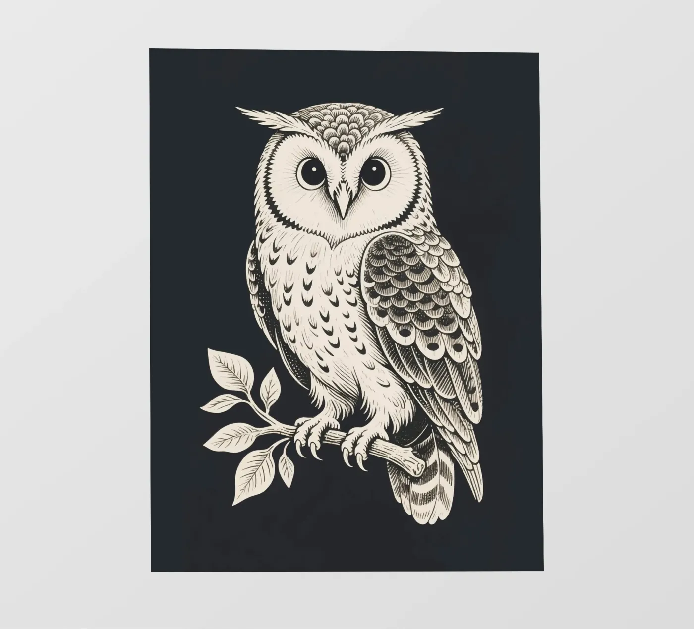 Owl Fototapete von knowledge