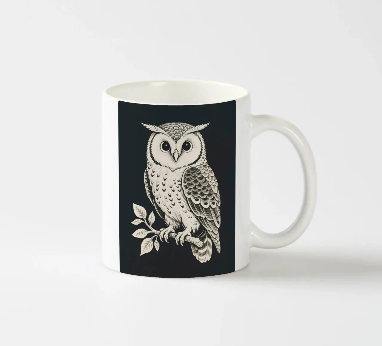 Gufo tazza in ceramica da knowledge