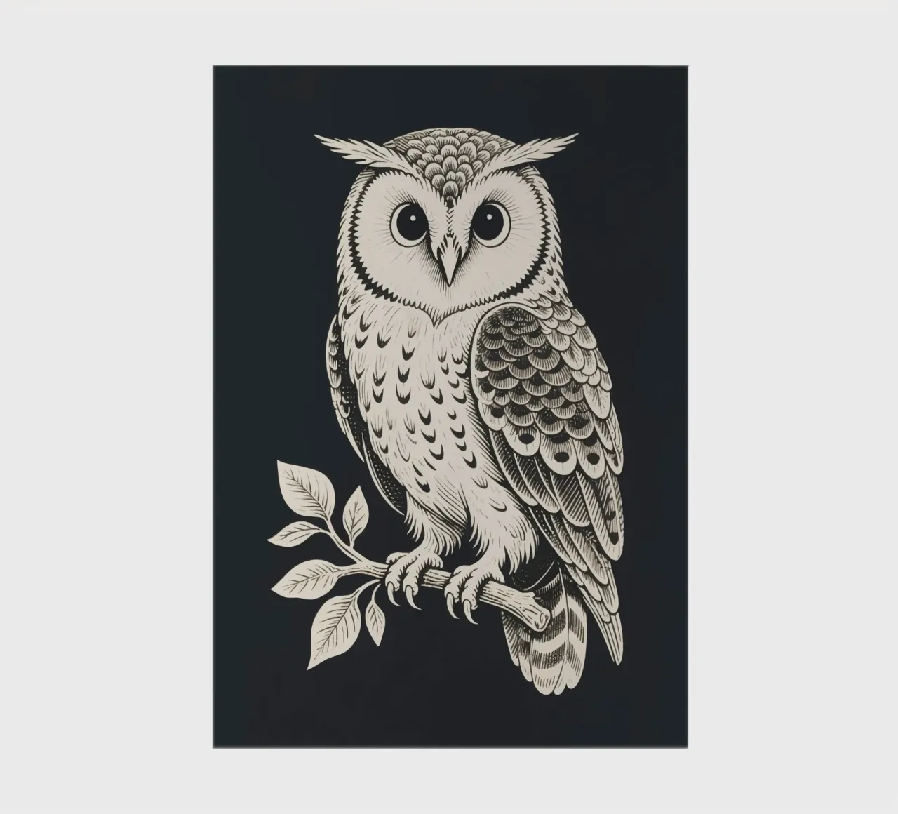 Owl notebook by knowledge