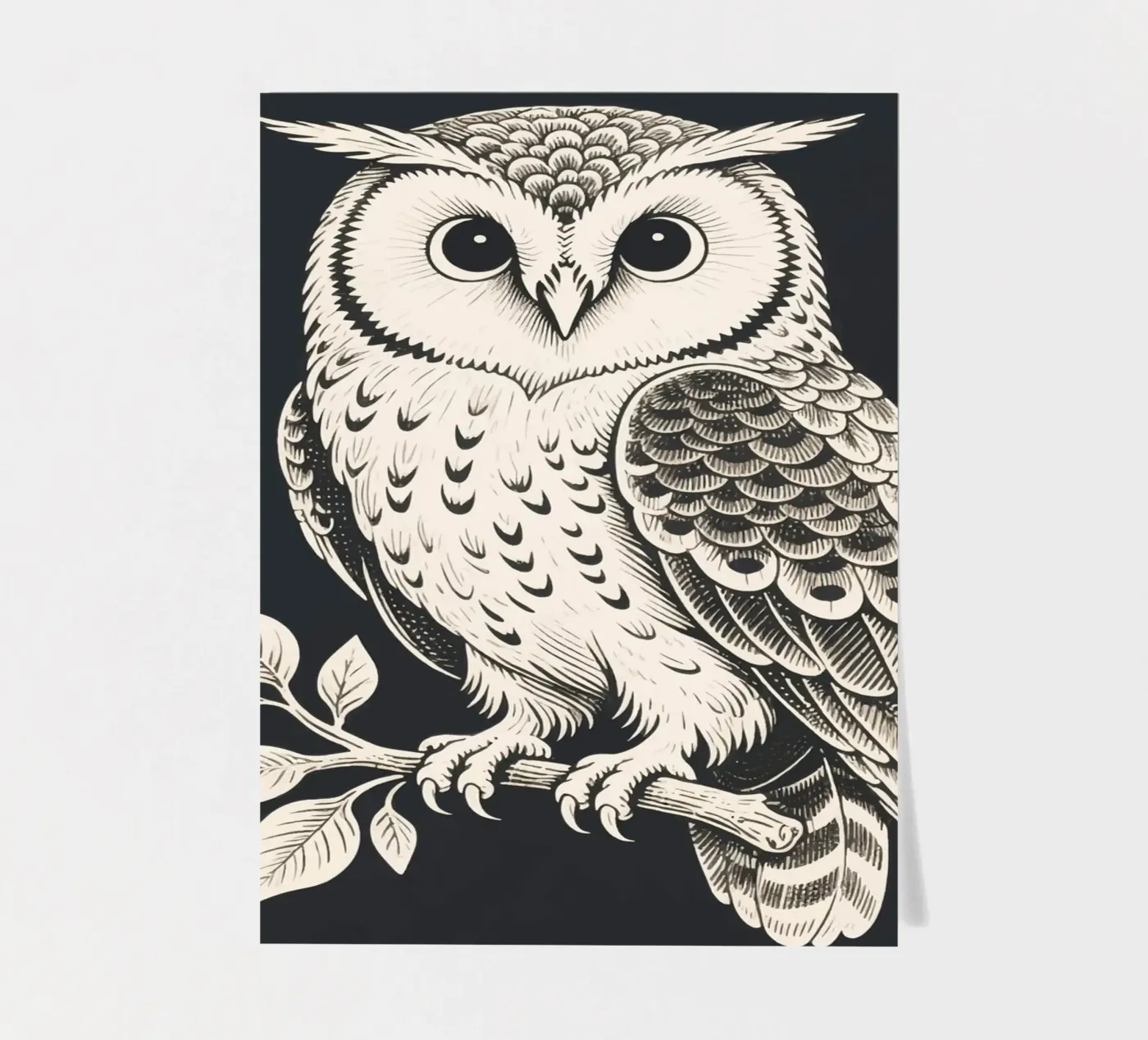 Owl Stickerbogen von knowledge