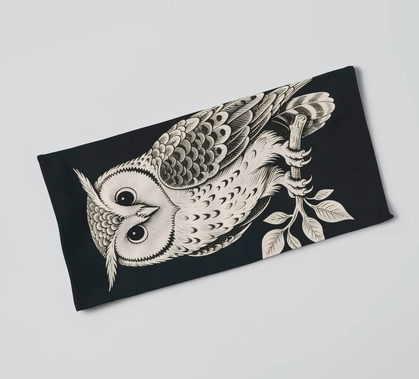 Uil badhanddoek van knowledge