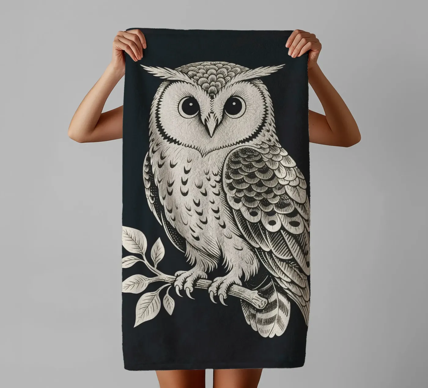 Owl Handtuch von knowledge