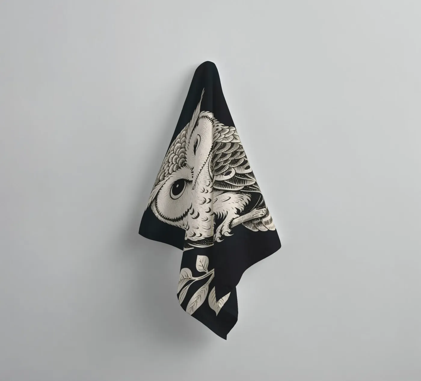 Uil badhanddoek van knowledge