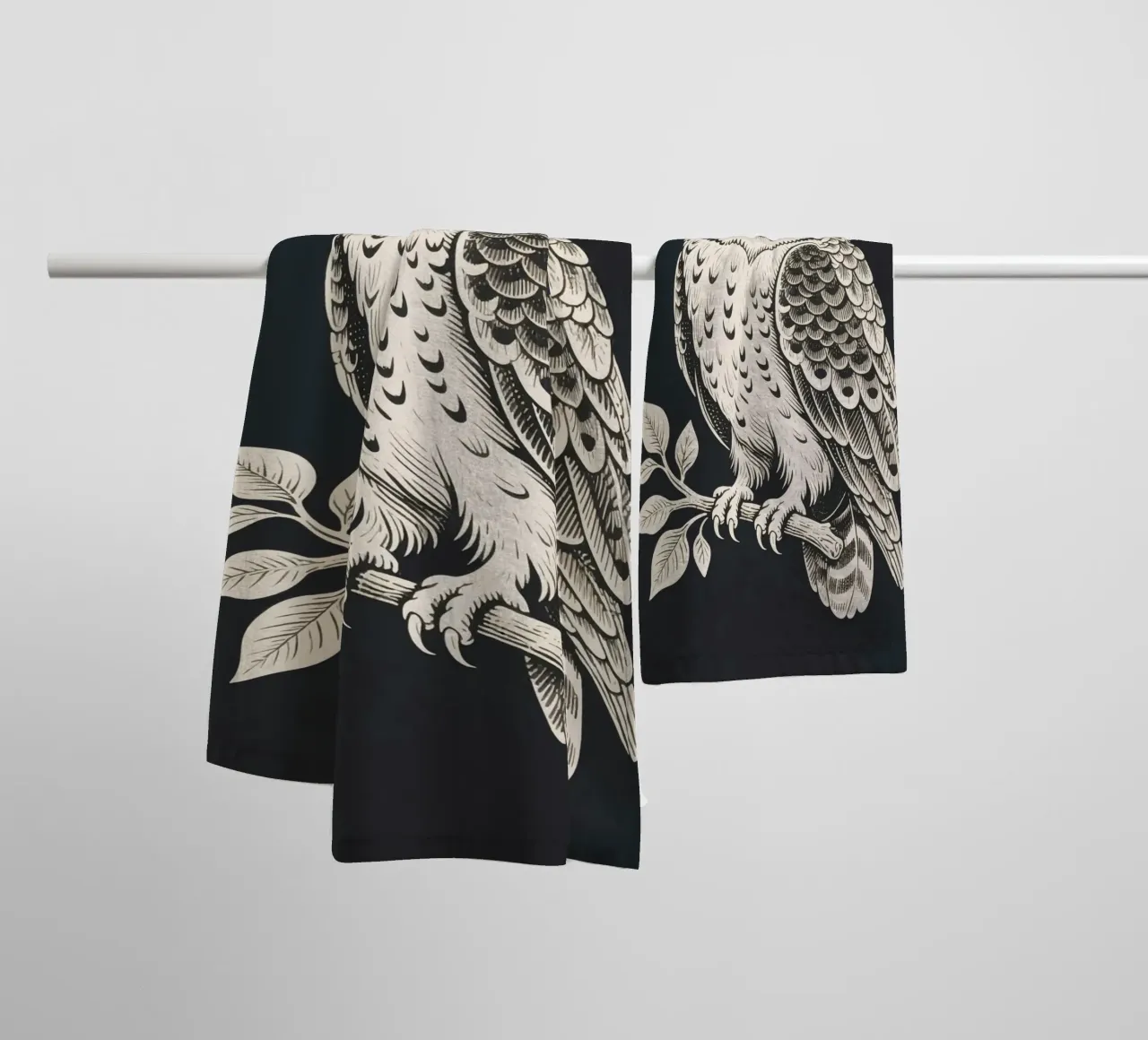 Eule Handtuch von knowledge