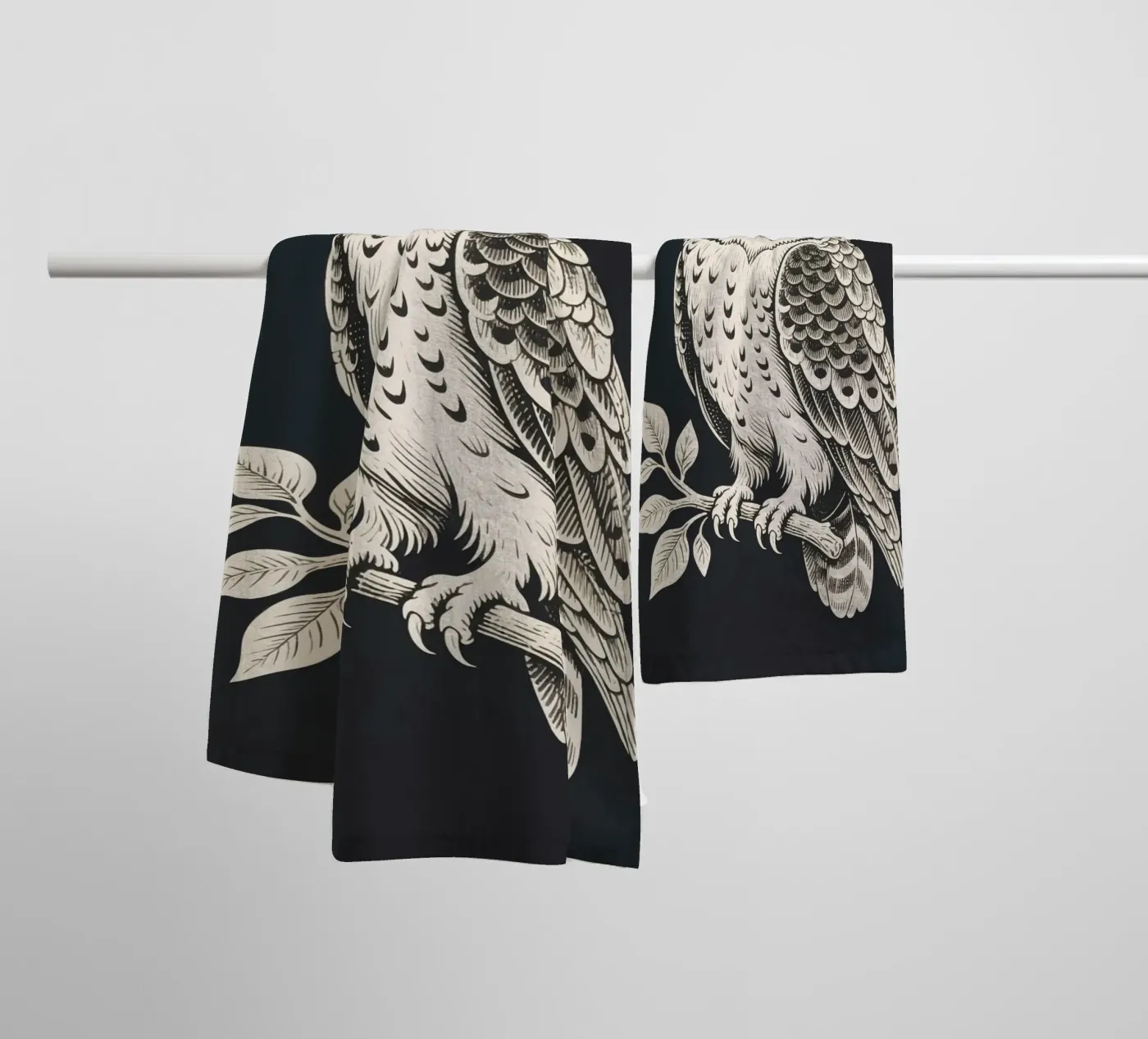 Uil badhanddoek van knowledge